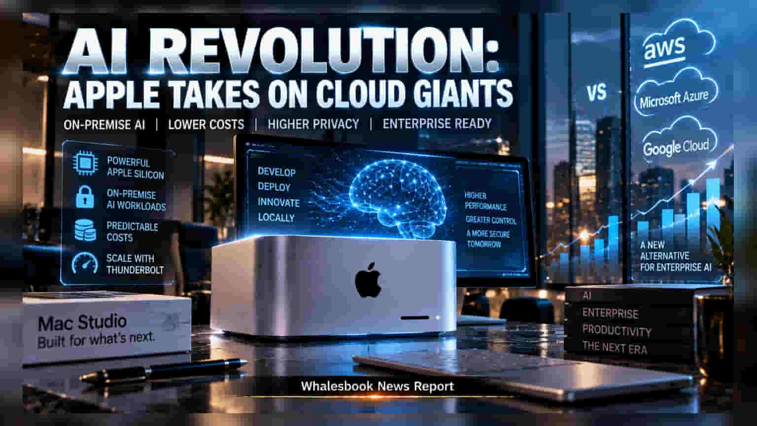 Apple Targets Enterprise AI With Local Hardware to Cut Costs