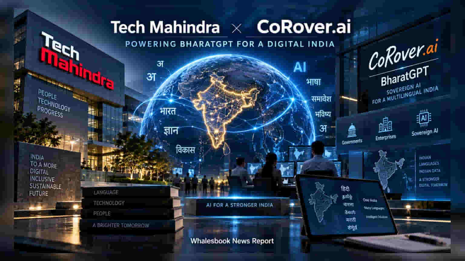 Tech Mahindra Partners With CoRover to Export Indian-Origin AI