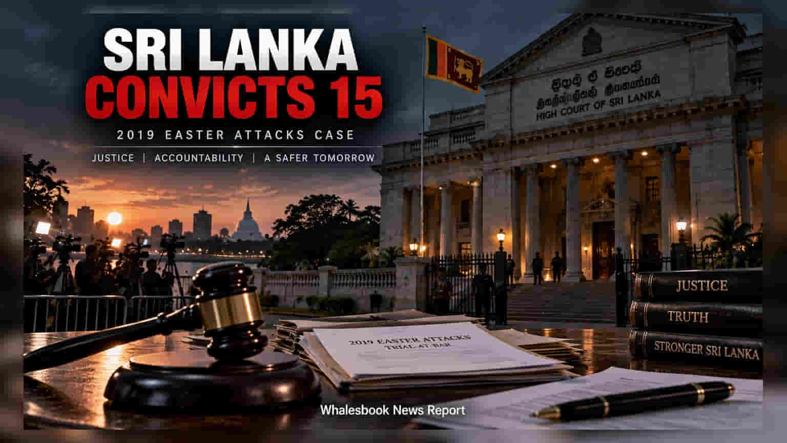Sri Lanka Court Convicts 15 Over 2019 Easter Bombings