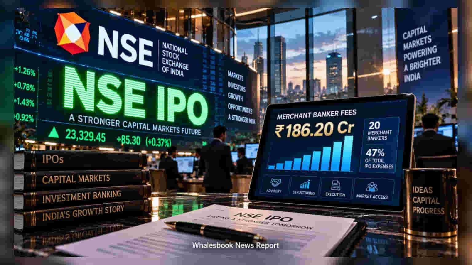 NSE IPO: લિસ્ટિંગના ખર્ચમાં મોટો આંકડો, બેંકર્સને ચૂકવાયા **₹186 કરોડ**