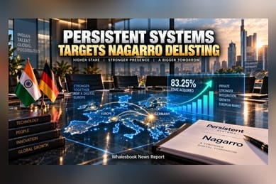 Persistent Systems Raises Nagarro Stake to 83%, Moves to Delist