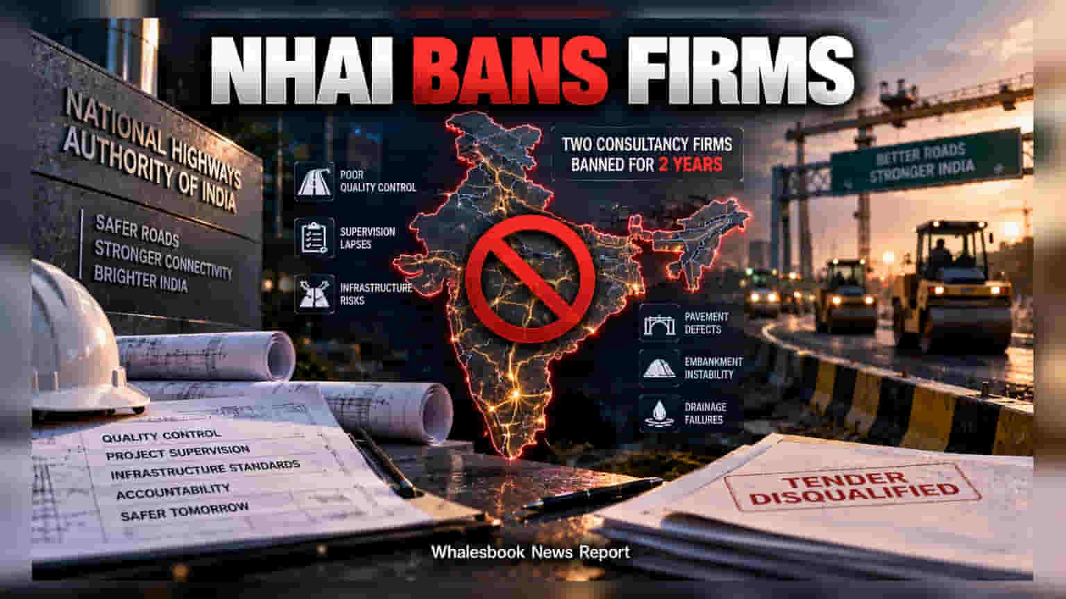 NHAI ਦਾ ਵੱਡਾ ਐਕਸ਼ਨ: Theme Engineering ਅਤੇ Ishita Info 'ਤੇ ਲੱਗੀ 2 ਸਾਲ ਦੀ ਪਾਬੰਦੀ