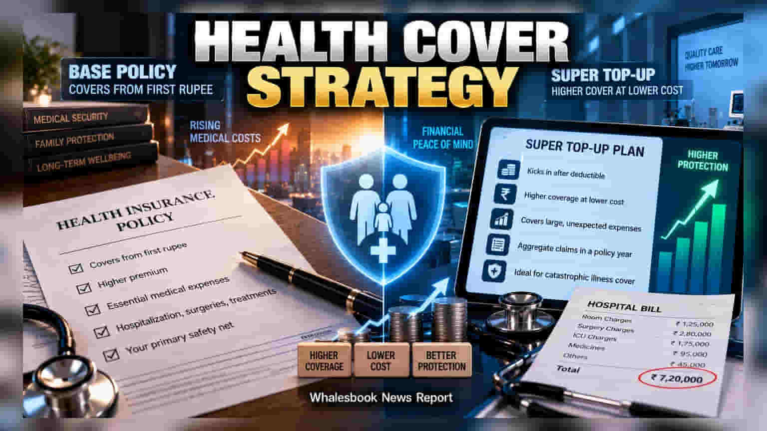 Health Insurance ਦਾ ਸਹੀ ਫੈਸਲਾ: Base Plan ਲੈਣਾ ਫਾਇਦੇਮੰਦ ਹੈ ਜਾਂ Super Top-Up?