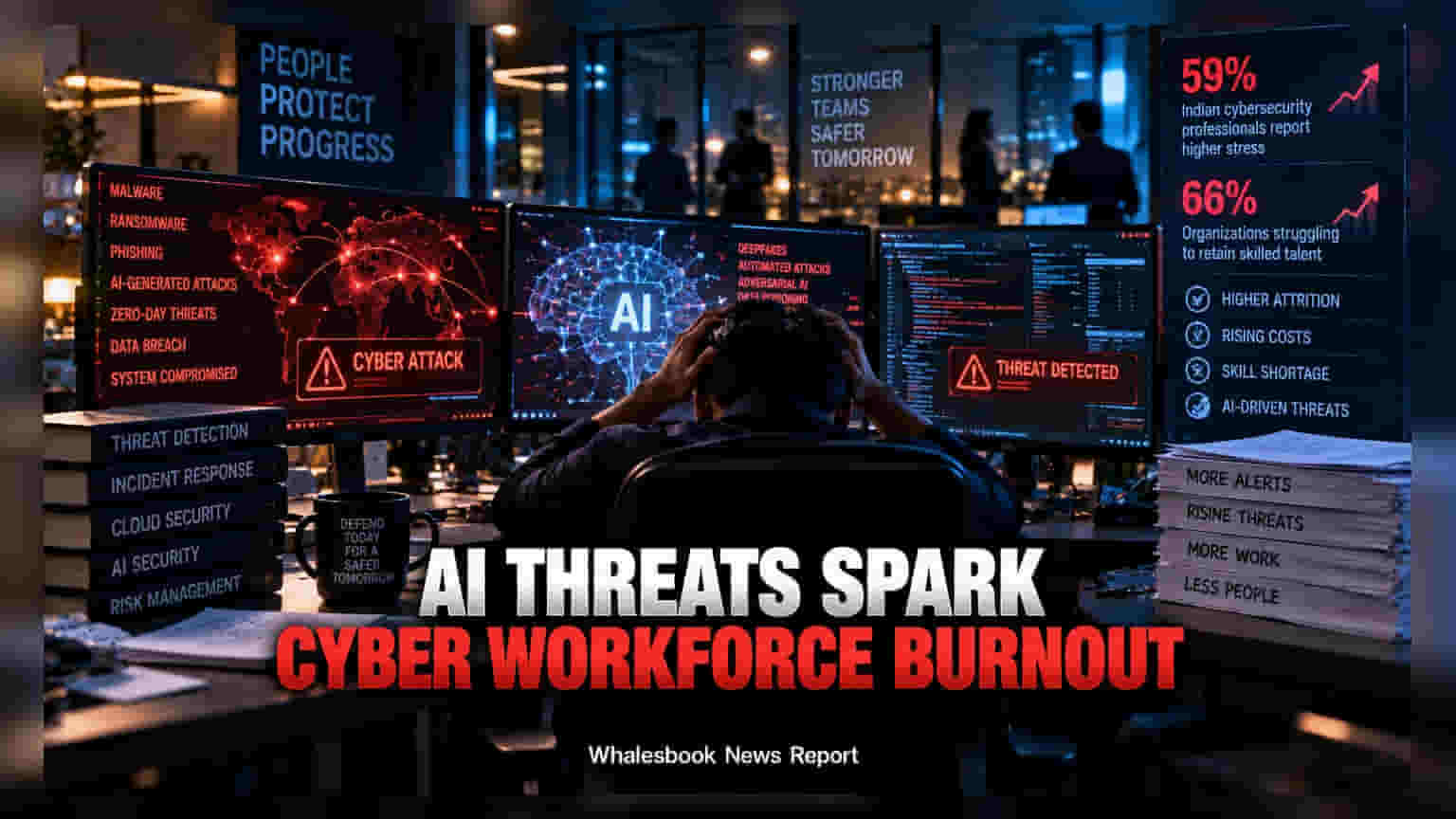 Cybersecurity Crisis: भारतातील आयटी कंपन्यांच्या नफ्यावर मळभ, सायबर तज्ज्ञांच्या कमतरतेचा फटका