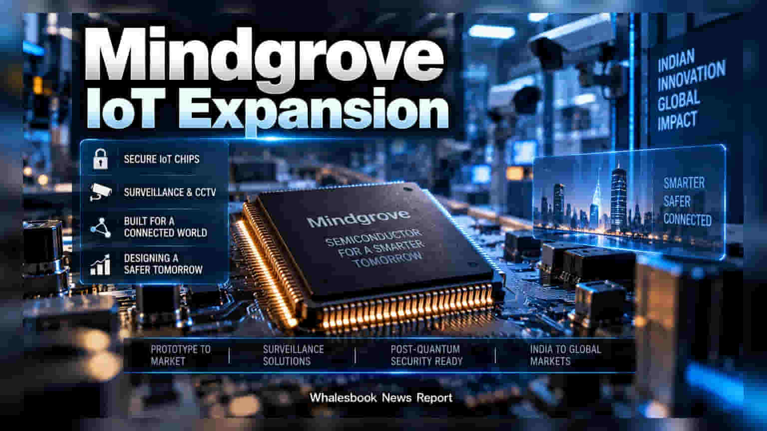 Mindgrove Targets IoT Chip Rollout by 2026, FY28 Profitability