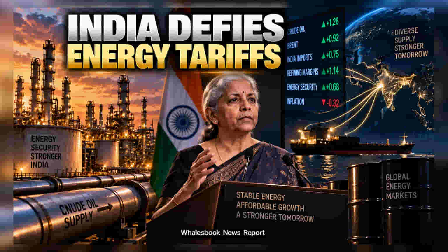 India Rejects US Tariff Threat on Russian Oil, Prioritizes Energy Security