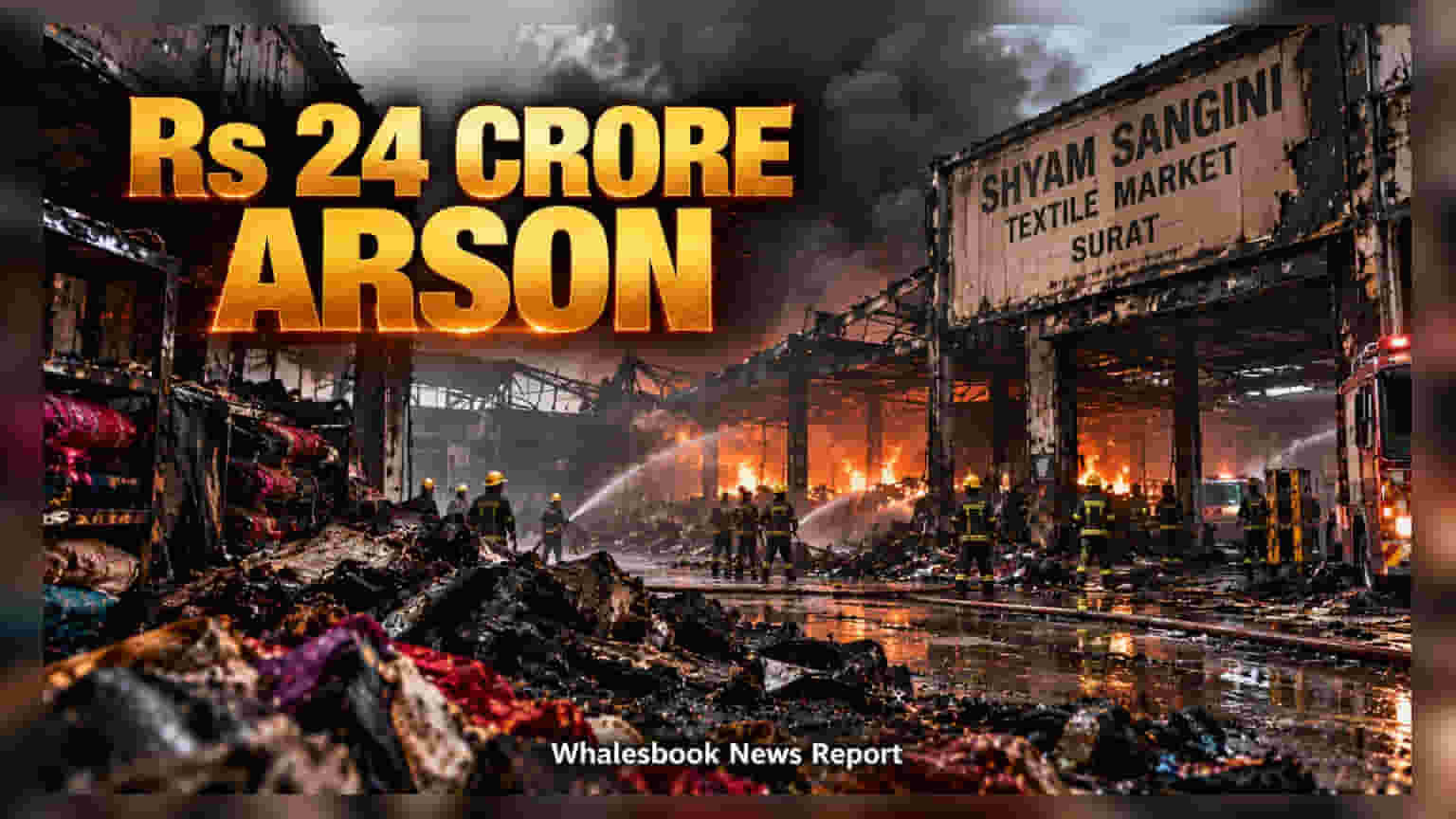 Surat Textile Market Arson: Accountant Held for Rs 24 Cr Loss