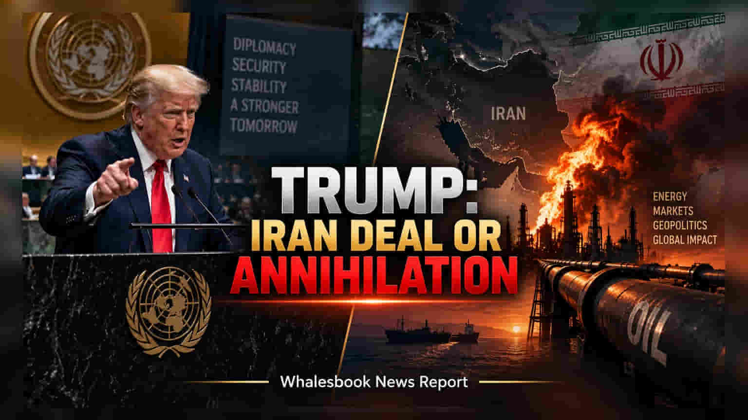 Trump-Iran Talks: संयुक्त राष्ट्रांच्या बैठकीत ट्रम्प आणि इराण समोरासमोर; कच्च्या तेलाच्या किमतींवर परिणाम होणार?