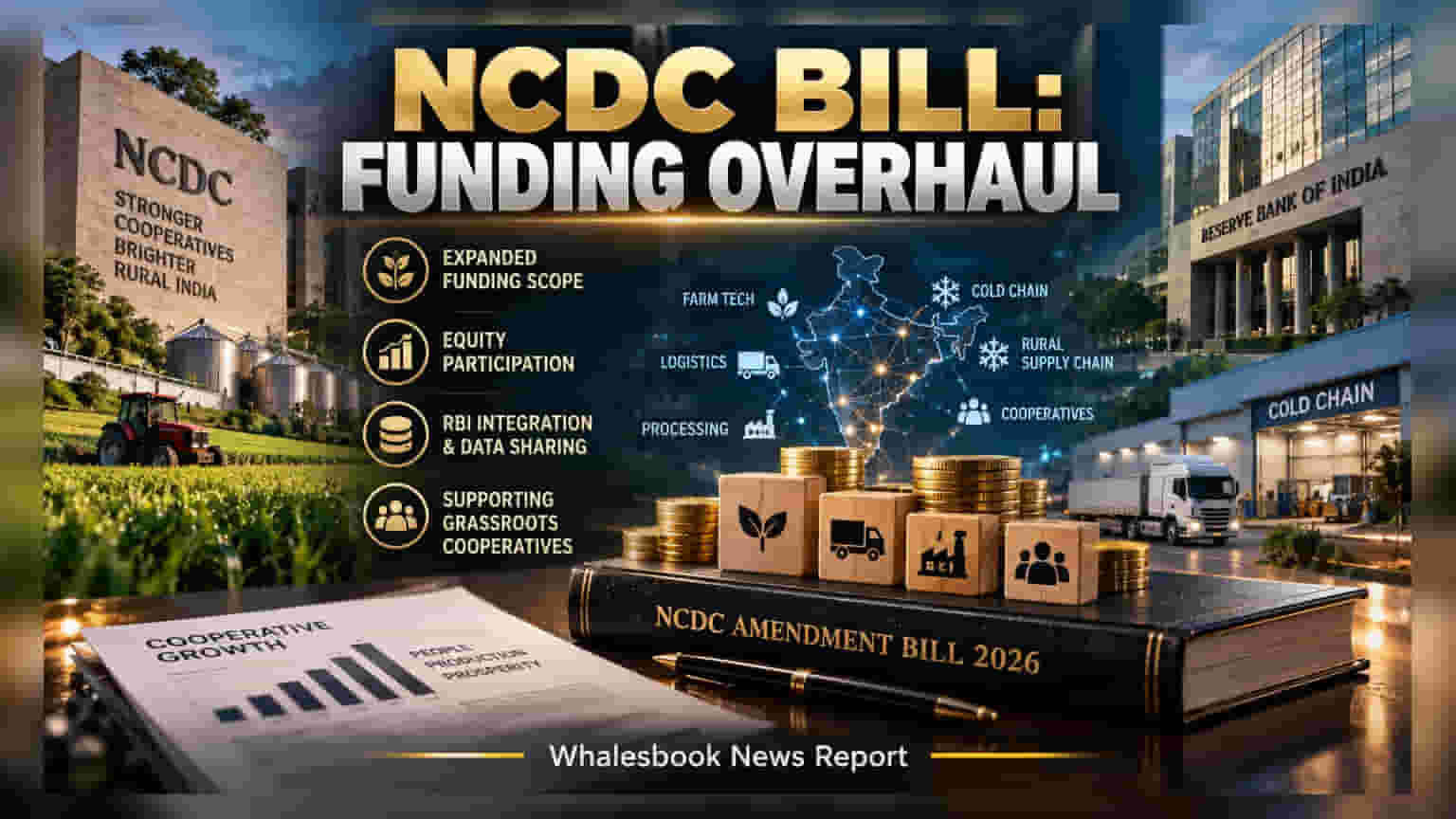 NCDC Amendment Bill 2026: સહકારી ક્ષેત્રમાં મોટો ફેરફાર, હવે સીધું Equity ફંડિંગ મેળવી શકાશે