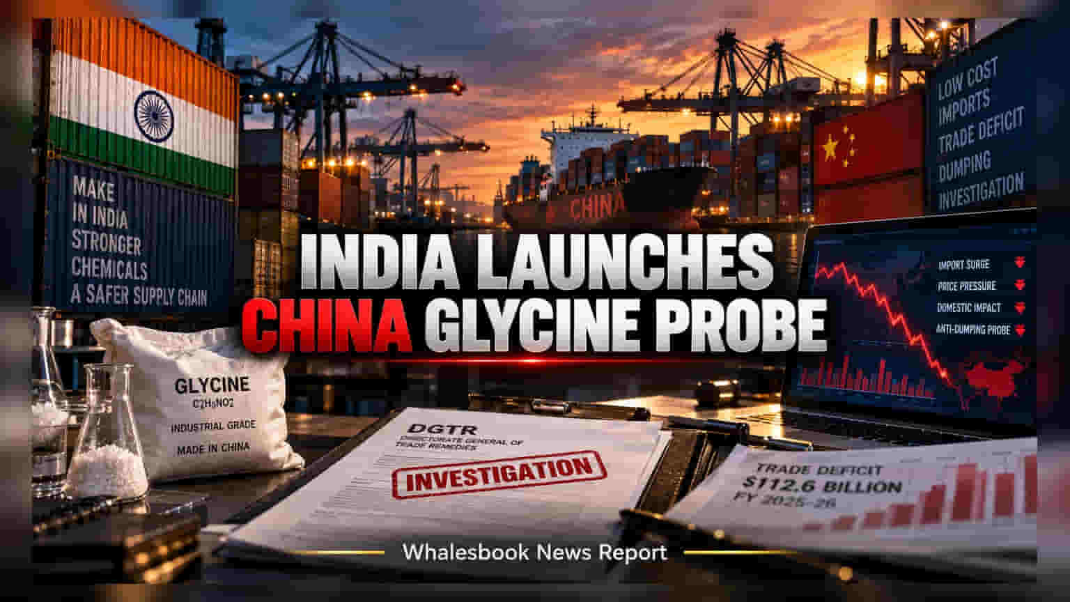 Chinese Imports: चिनी ग्लाइसिन आणि CPVC रेझिन आयातीवर भारताचा मोठा दणका, चौकशीचे आदेश