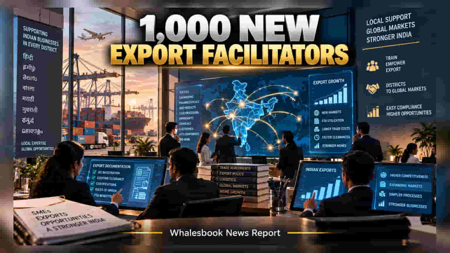 Commerce Ministry To Train 1,000 Experts To Boost Regional Exports