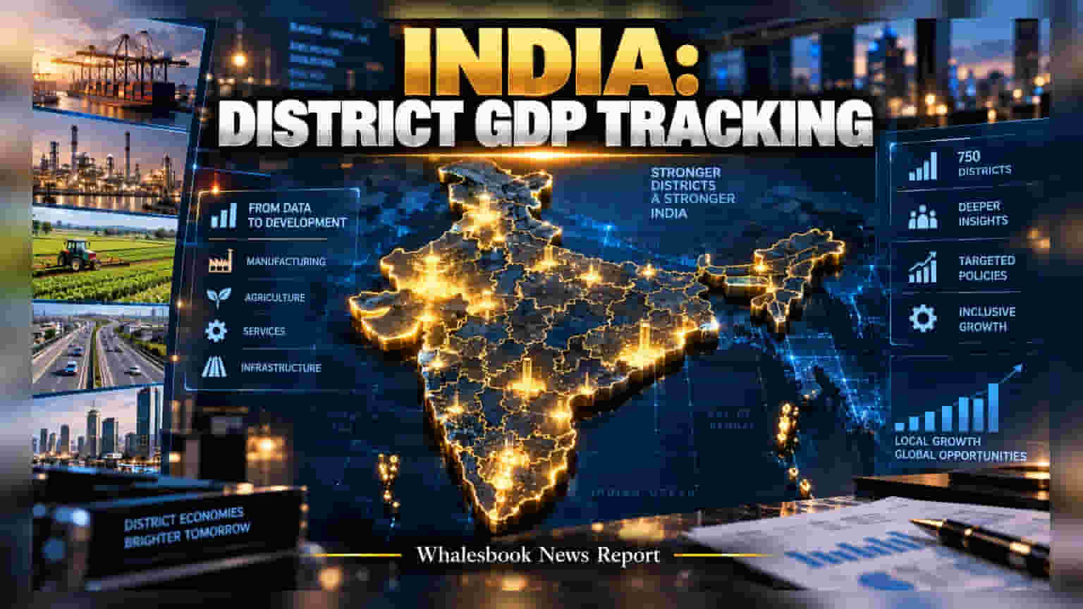India Launches District-Level GDP Tracking for Economic Data
