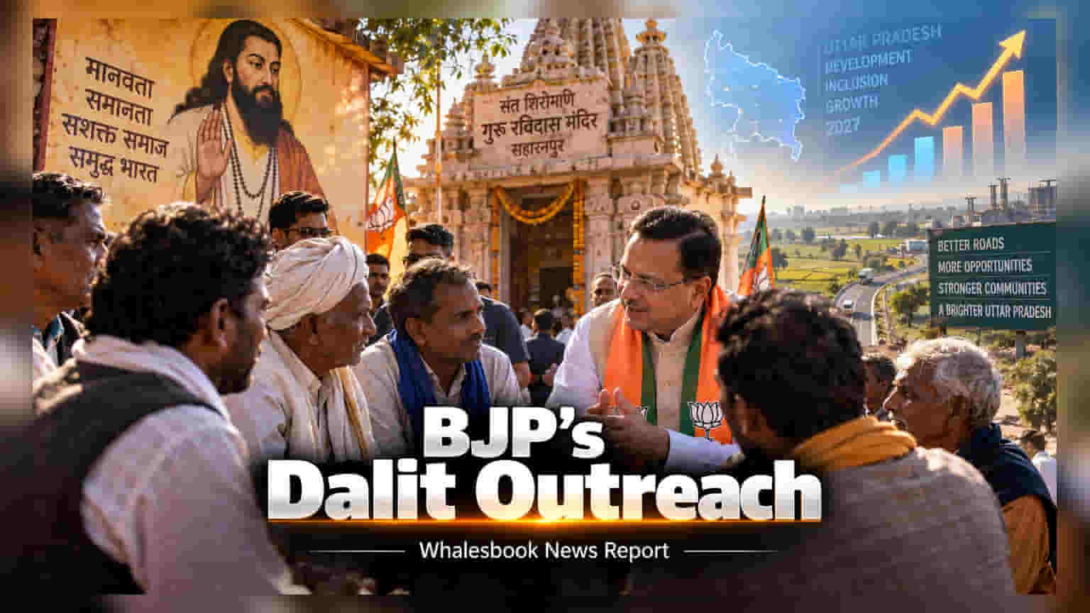 BJP ਦਾ 2027 ਦੀਆਂ ਚੋਣਾਂ 'ਤੇ ਨਿਸ਼ਾਨਾ: ਪੱਛਮੀ UP ਵਿੱਚ ਦਲਿਤ ਵੋਟਰਾਂ ਨੂੰ ਲੁਭਾਉਣ ਦੀ ਰਣਨੀਤੀ