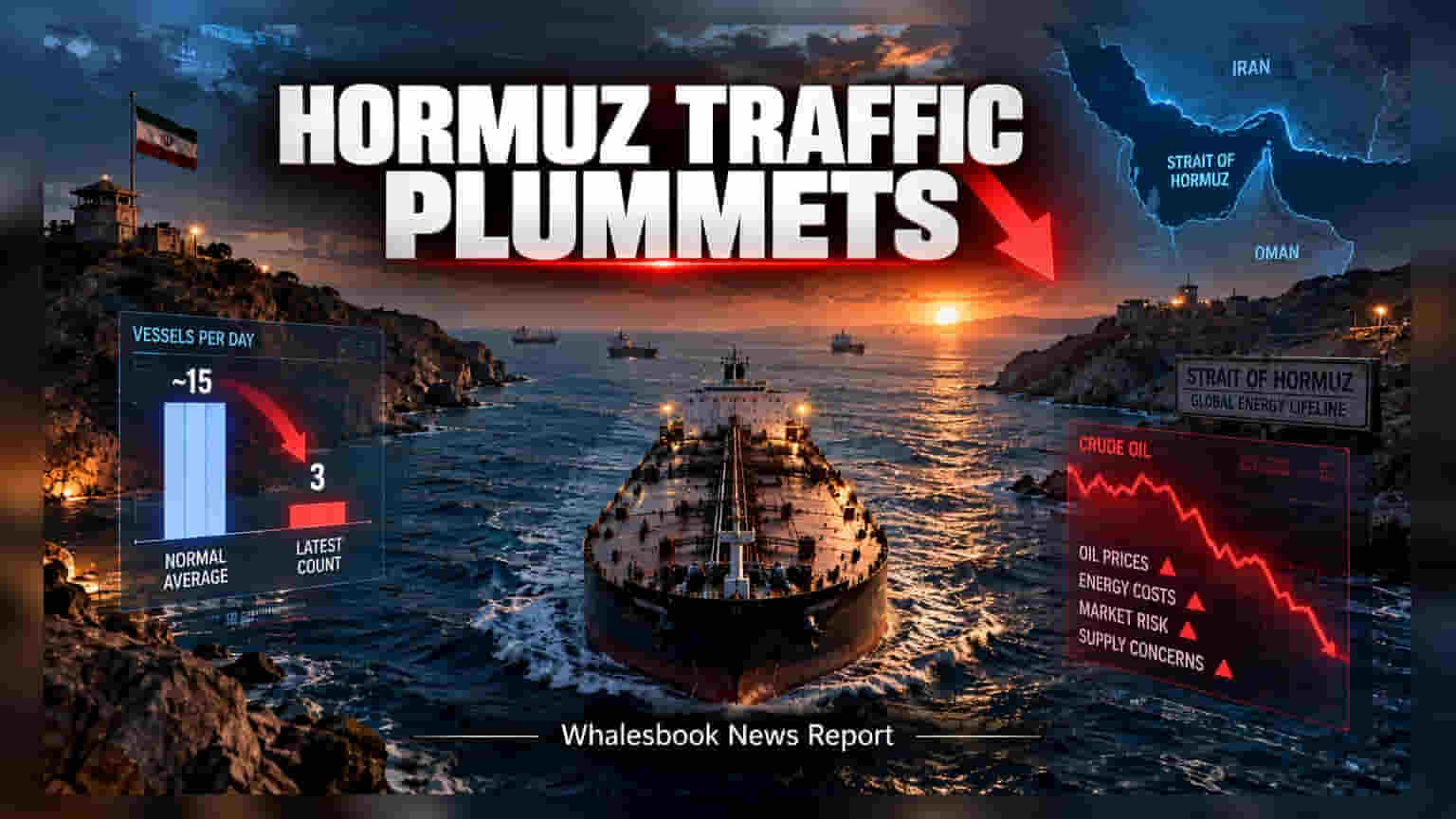 Strait of Hormuz Shipping Drop Alerts Indian Energy Sector