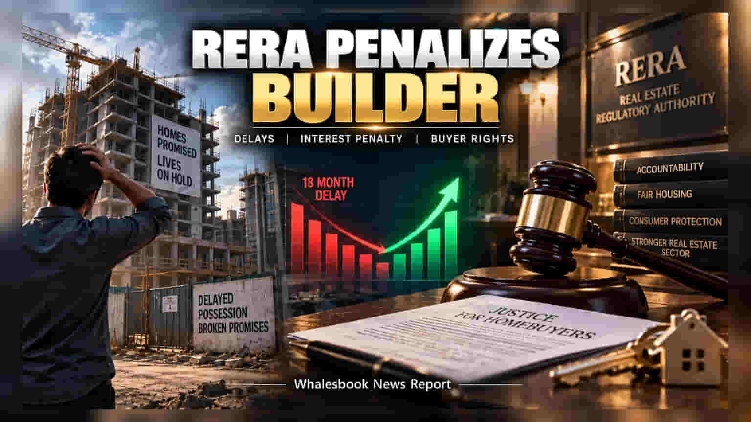 Telangana RERA का सख्त एक्शन: बिल्डर को लगा बड़ा झटका, देरी के लिए देना होगा भारी हर्जाना