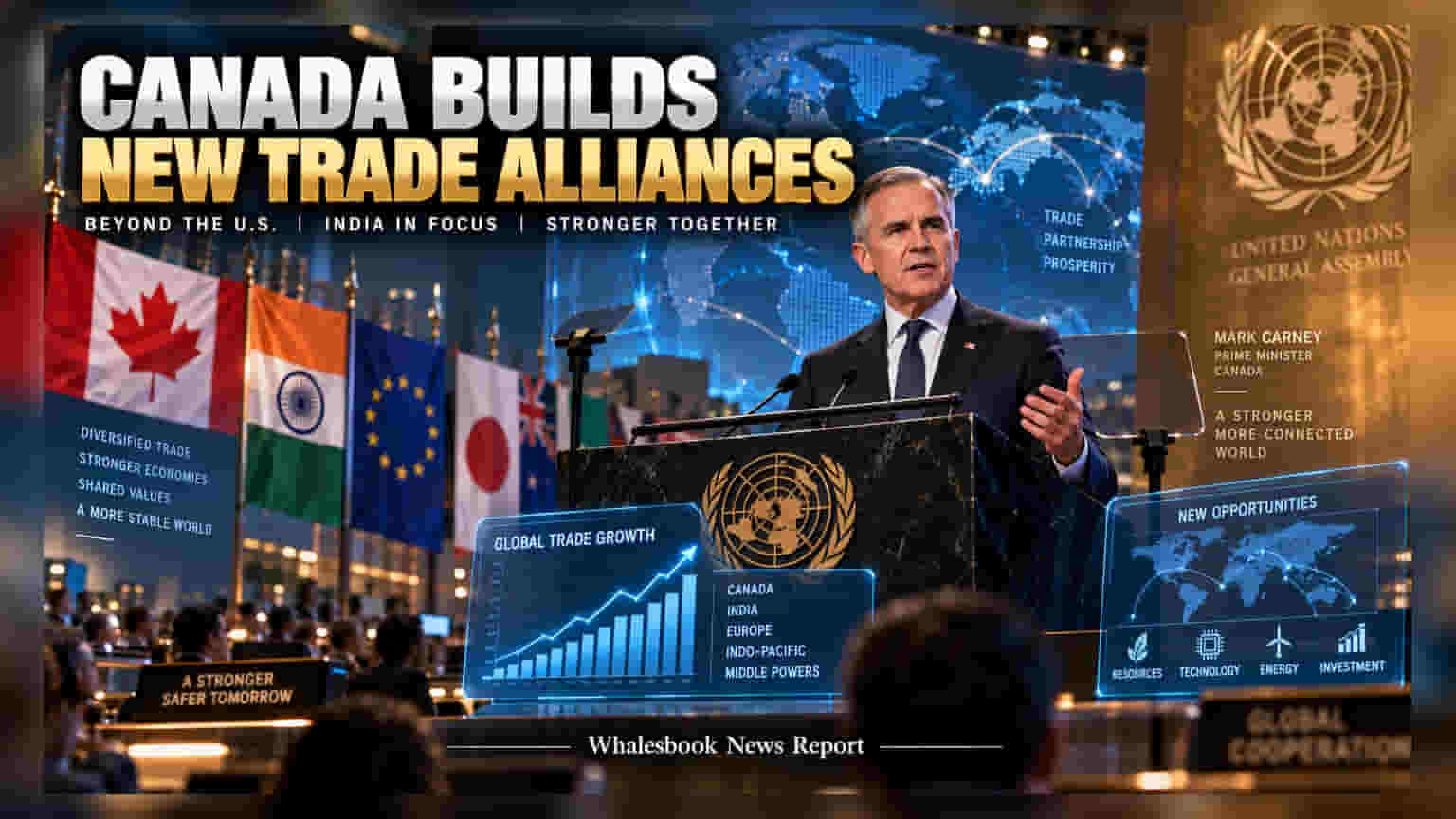 Canada Trade Strategy: ભારત સાથે ટ્રેડ ડીલની તૈયારી, અમેરિકા પર નિર્ભરતા ઘટાડવા કેનેડાનો મોટો નિર્ણય