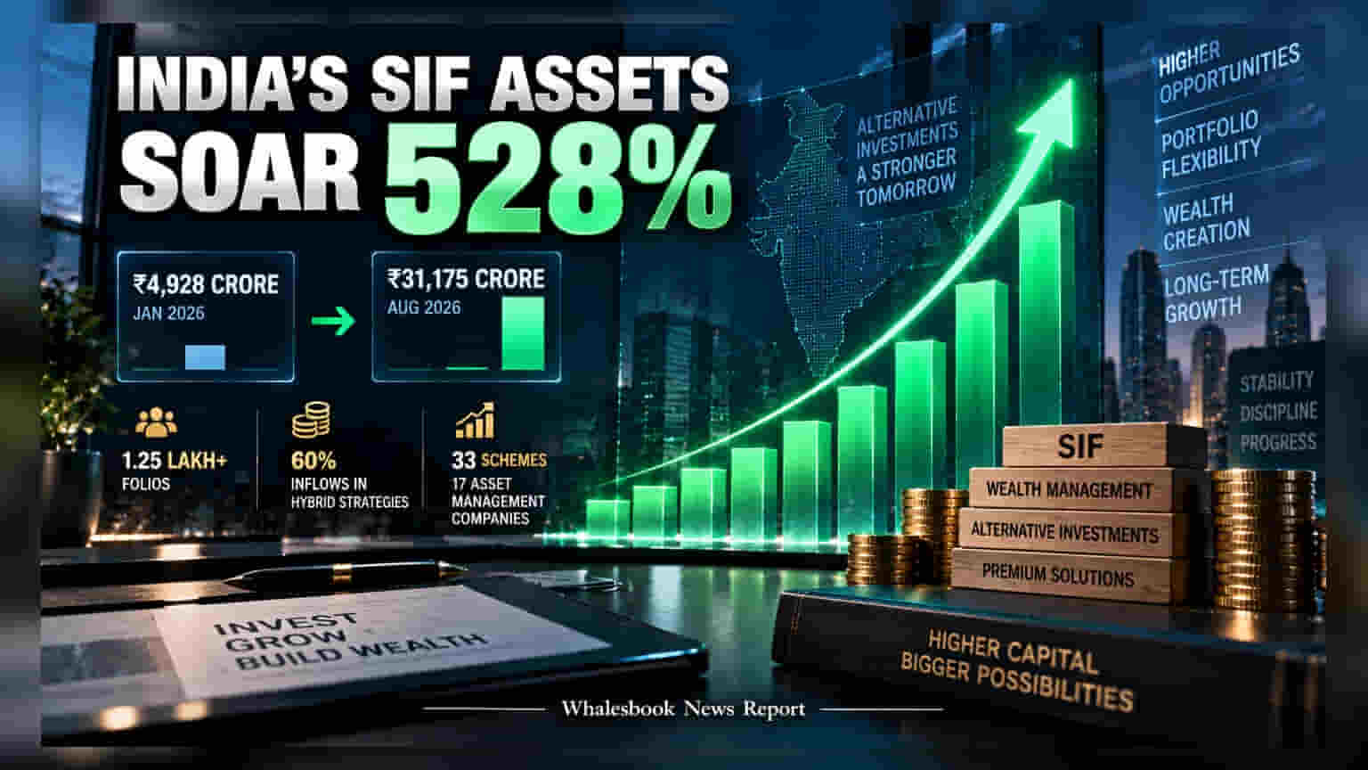 Specialized Investment Funds: श्रीमंत गुंतवणूकदारांची पसंती! AUM मध्ये **528%** ची तुफानी वाढ