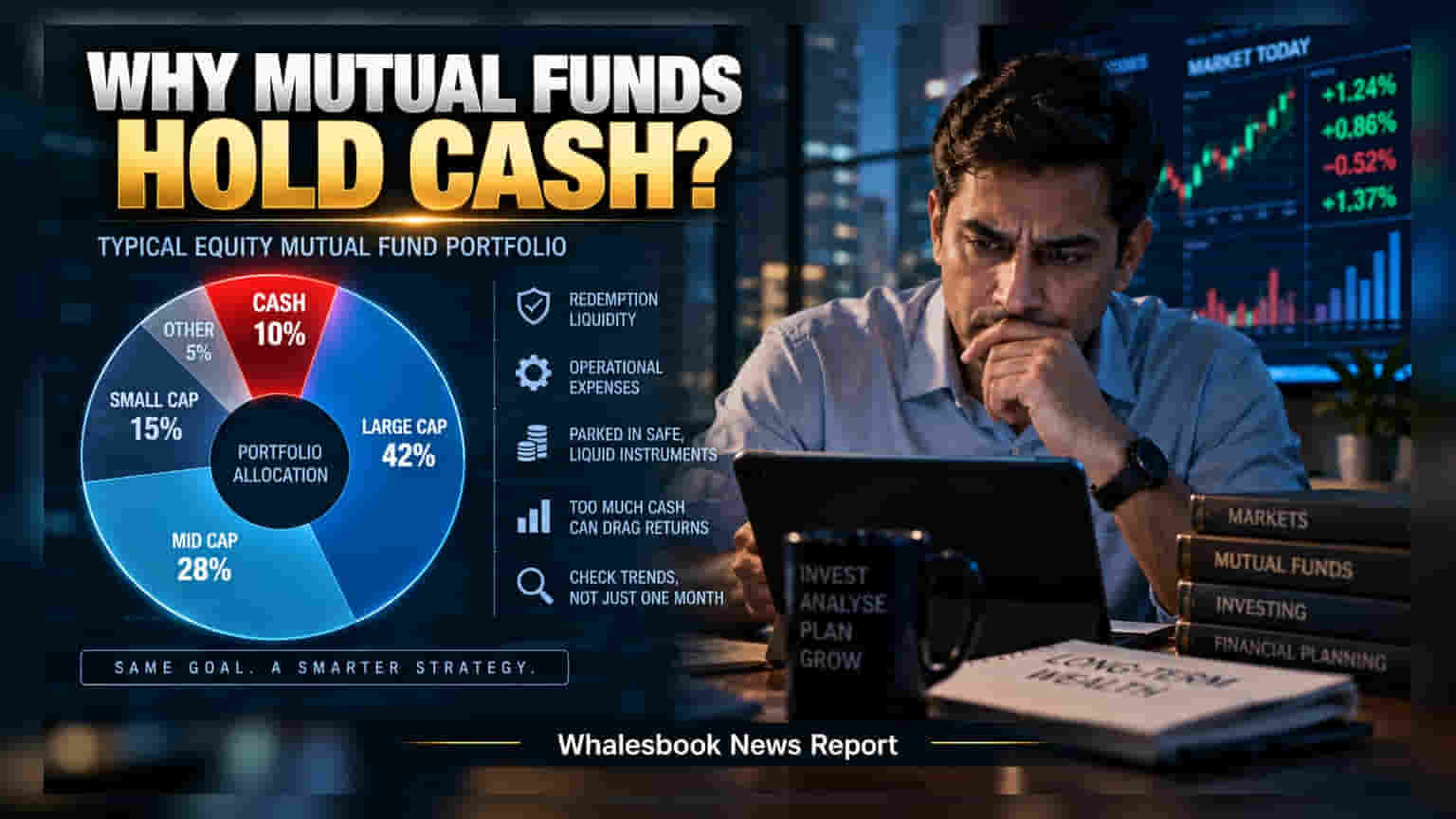 Mutual Funds లో నగదు నిల్వలు: ఇది మంచిదా? లేక ప్రమాద సంకేతమా?