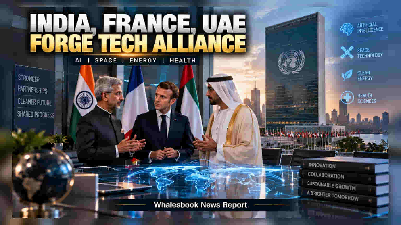 India, France, UAE Fast-Track AI, Space, Energy Ties