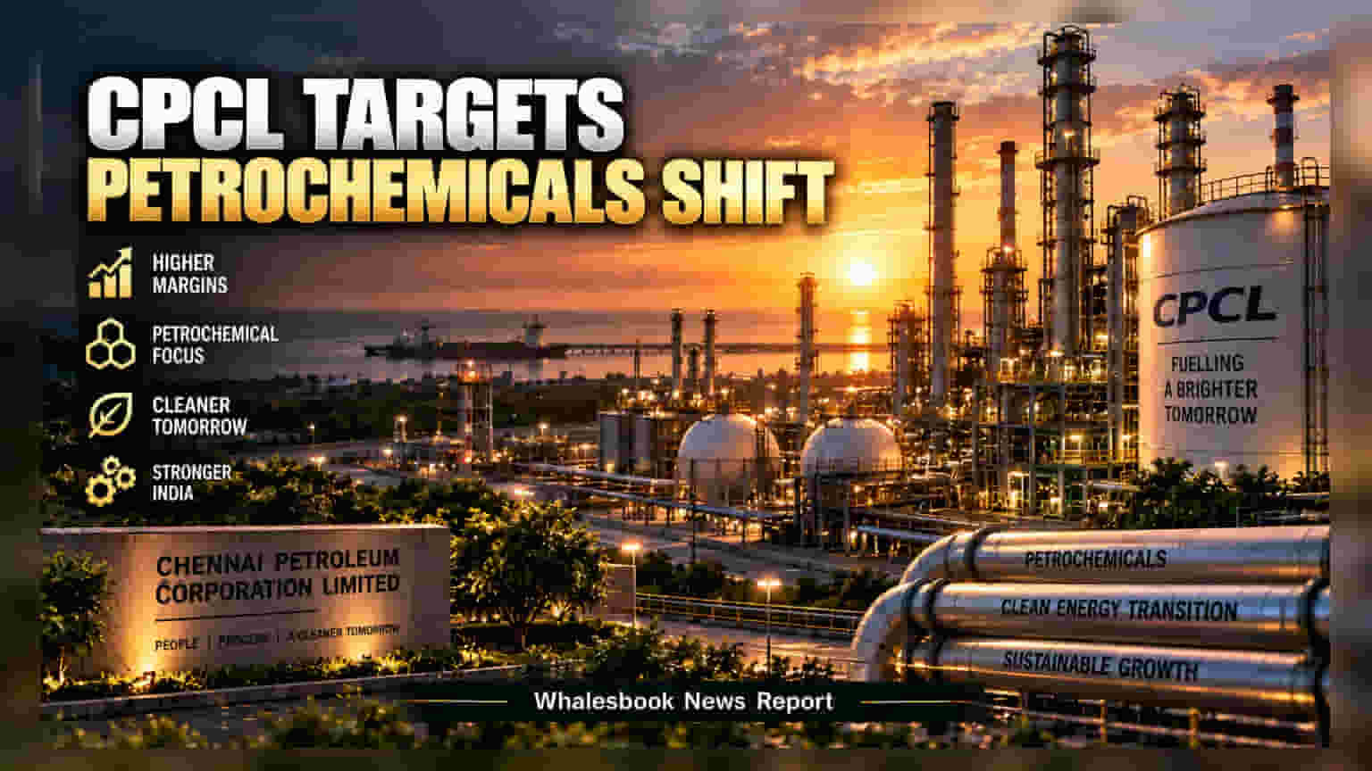 CPCL Pivots Nagapattinam Project To Petrochemicals