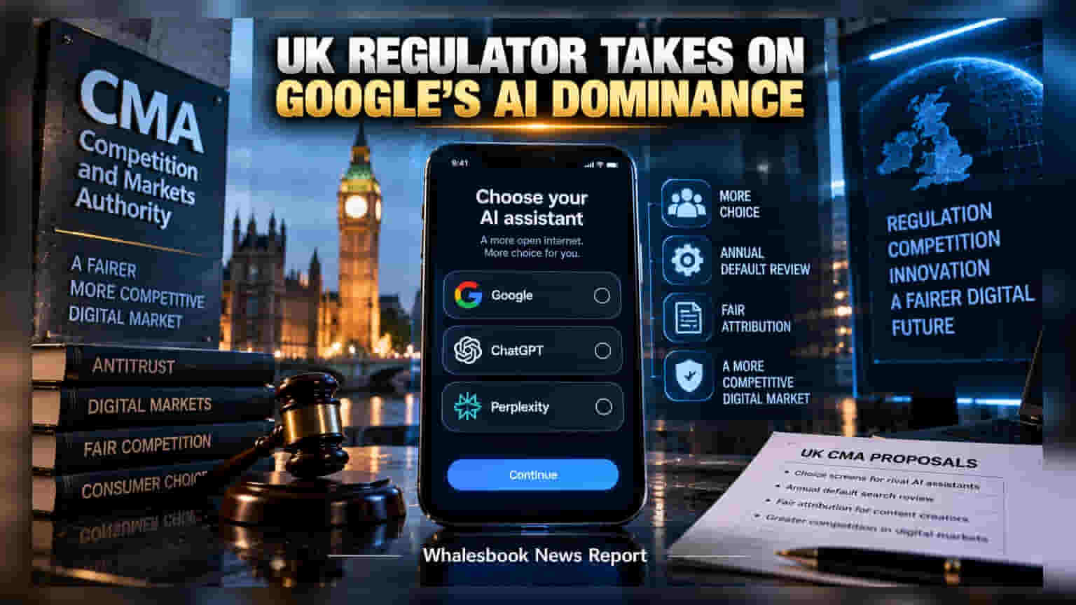Google Search પર UK સરકારનો મોટો ફટકો: Android અને Chrome માં AI સ્પર્ધકોને સ્થાન આપવું પડશે