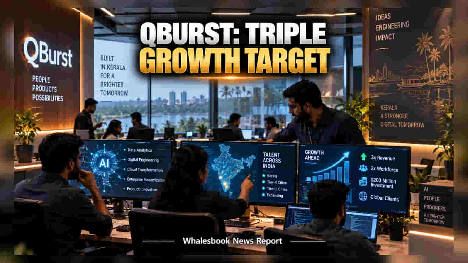 QBurst નો મોટો પ્લાન: $200 મિલિયનના ફંડિંગ બાદ હવે કંપની કરશે રેવન્યુમાં ત્રણ ગણો વધારો