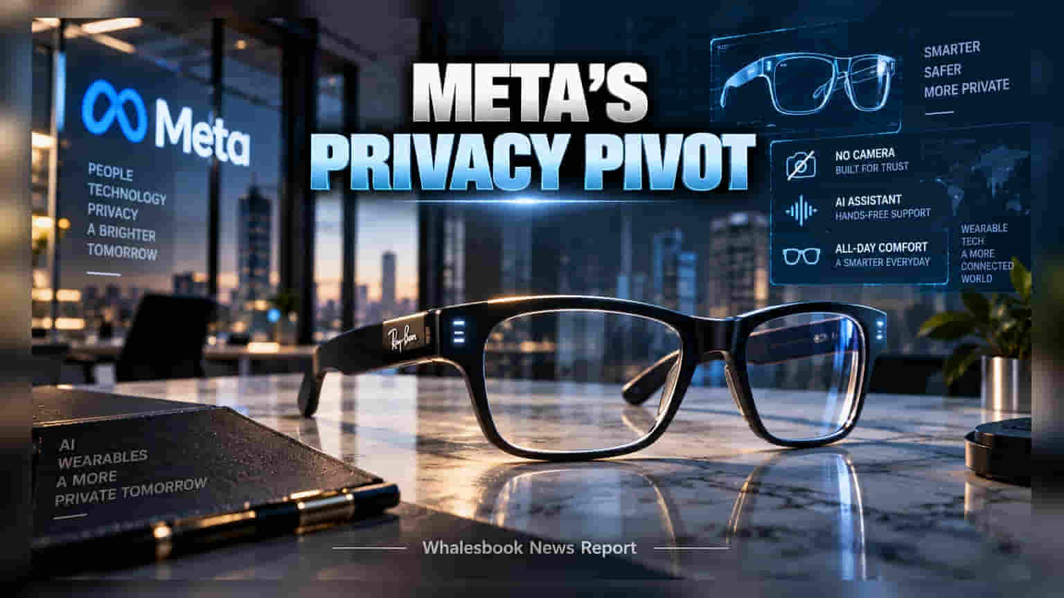 Meta Connect Event: ਪ੍ਰਾਈਵੇਸੀ ਦੇ ਮੁੱਦਿਆਂ ਨੂੰ ਸੁਲਝਾਉਣ ਲਈ Meta ਲਿਆ ਰਿਹਾ ਹੈ ਬਿਨਾਂ ਕੈਮਰੇ ਵਾਲੇ Smart Glasses