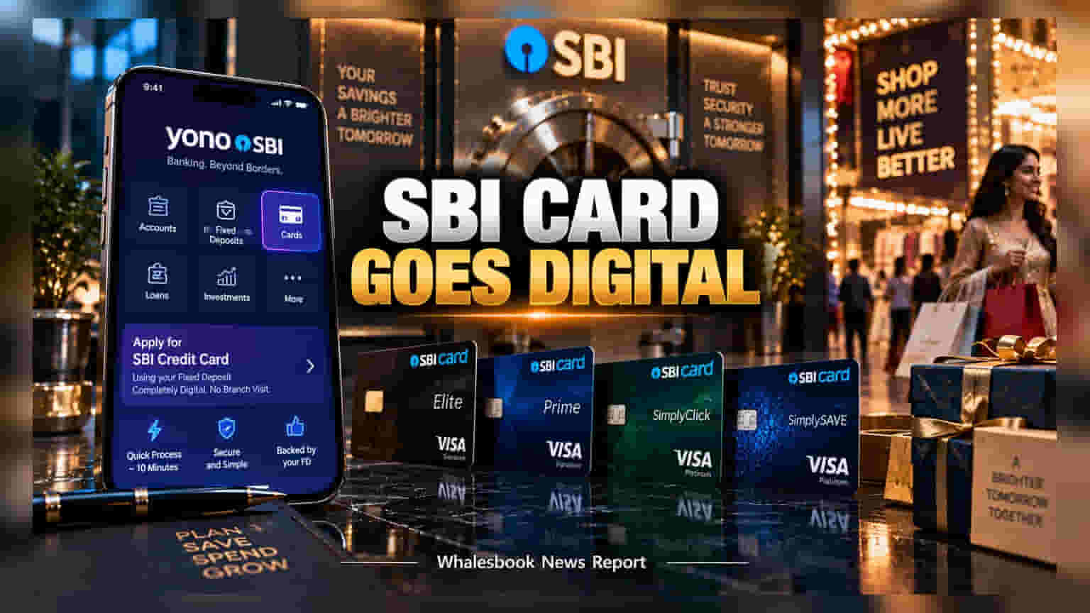 SBI Card નો મોટો નિર્ણય: હવે YONO એપ પર મળશે FD-backed ક્રેડિટ કાર્ડ, જાણો શું છે ખાસ