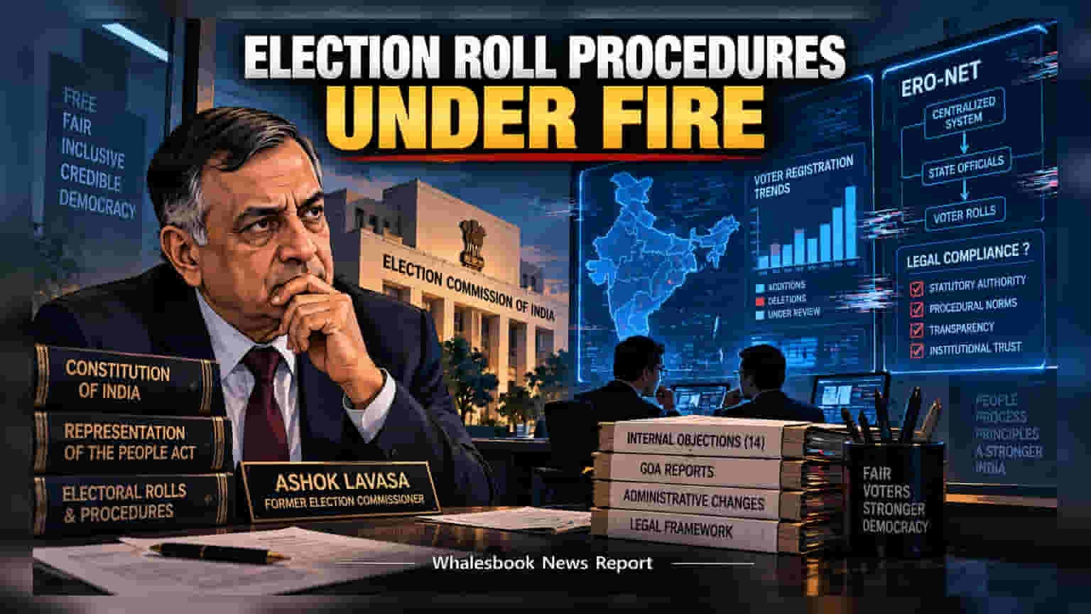 Ashok Lavasa Questions Legality of Election Commission Roll Procedures