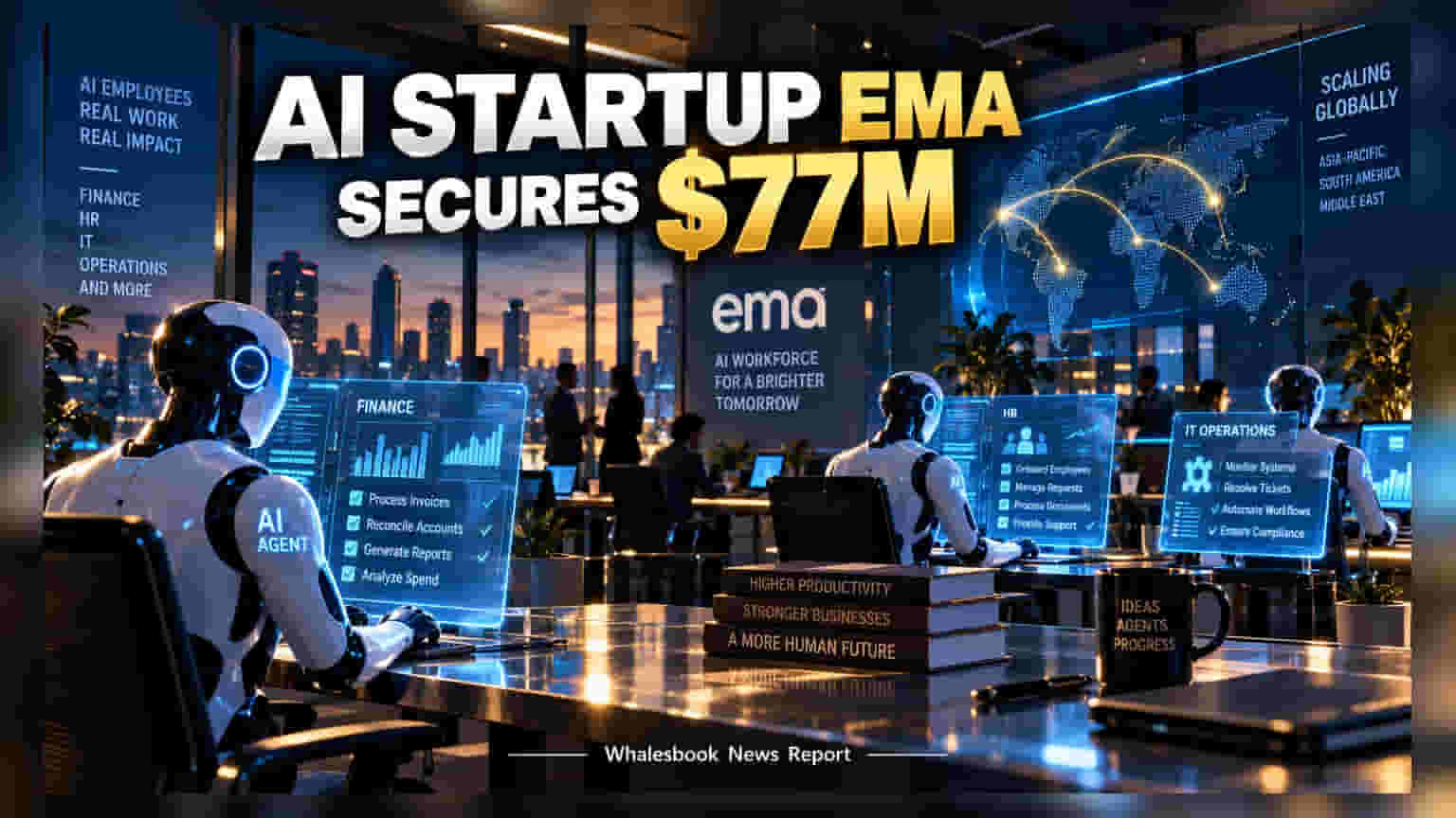 AI Startup Ema Secures $77 Million Funding Led By Creaegis