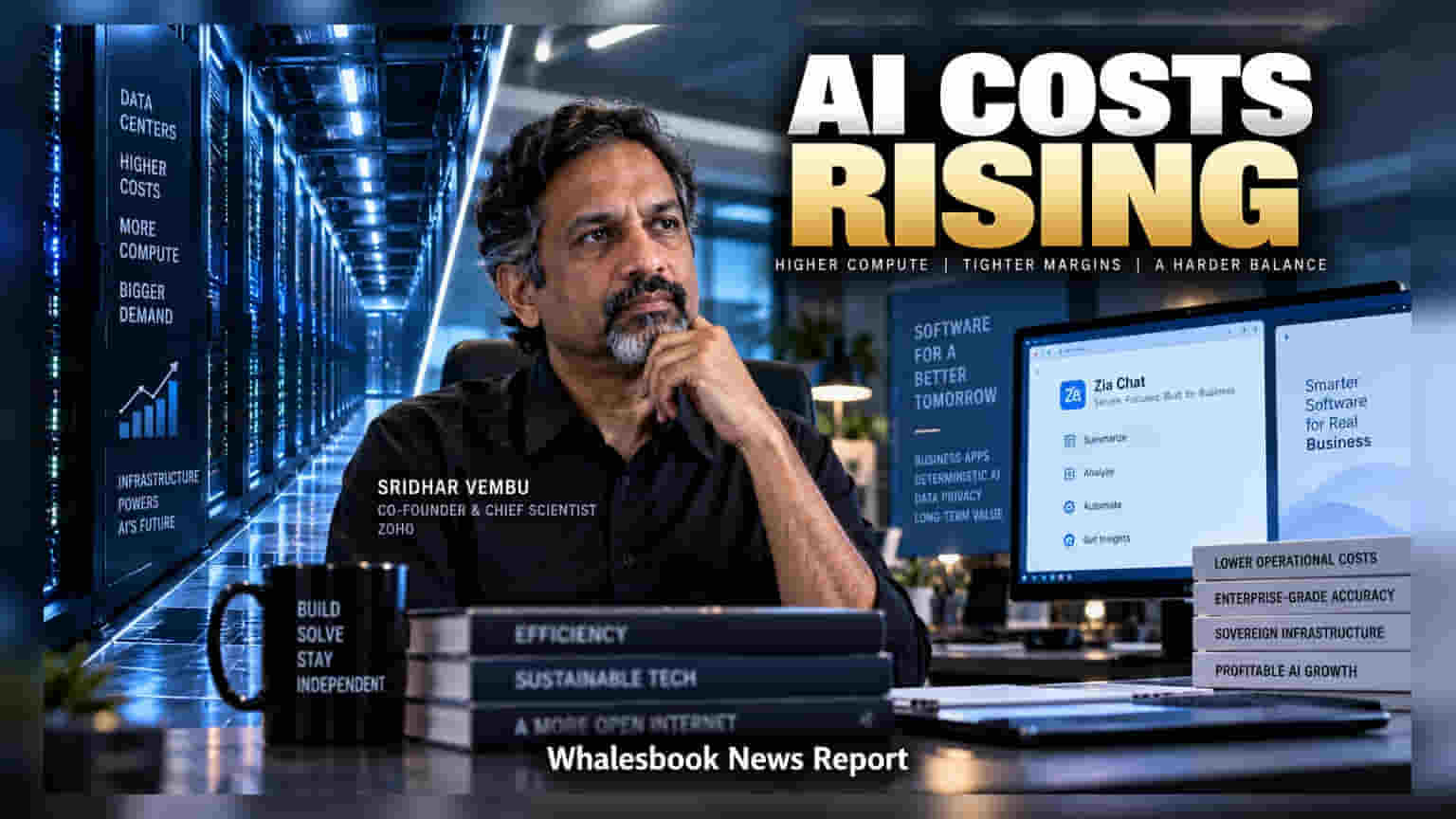 Zoho Share News: AI ਦੇ ਵਧਦੇ ਖਰਚਿਆਂ ਨੇ ਵਧਾਈ ਚਿੰਤਾ, Sridhar Vembu ਨੇ ਦਿੱਤੀ ਚੇਤਾਵਨੀ
