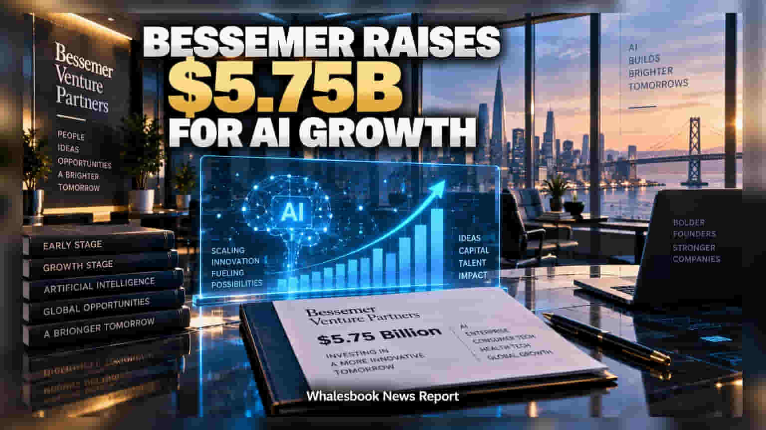 Bessemer Venture Partners: AI ਸਟਾਰਟਅੱਪਸ ਲਈ ਵੱਡਾ ਦਾਅ, ਕੰਪਨੀ ਨੇ ਜੁਟਾਏ **$5.75 ਬਿਲੀਅਨ**
