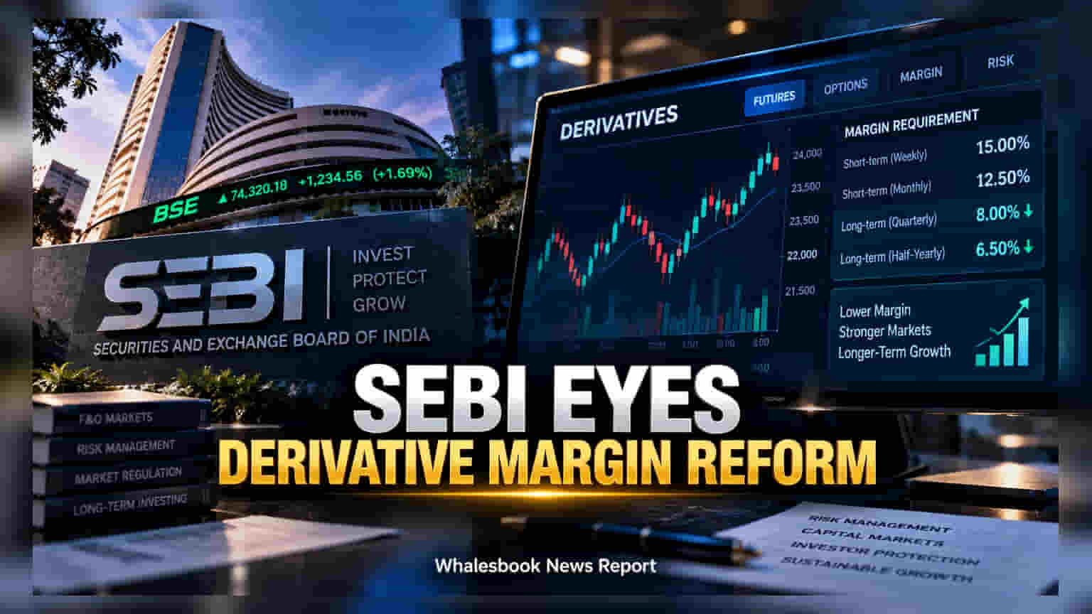 SEBI ਦਾ ਵੱਡਾ ਫੈਸਲਾ: ਲੌਂਗ-ਟਰਮ ਡੈਰੀਵੇਟਿਵ ਟ੍ਰੇਡਿੰਗ ਲਈ ਮਾਰਜਿਨ ਹੋਵੇਗਾ ਘੱਟ