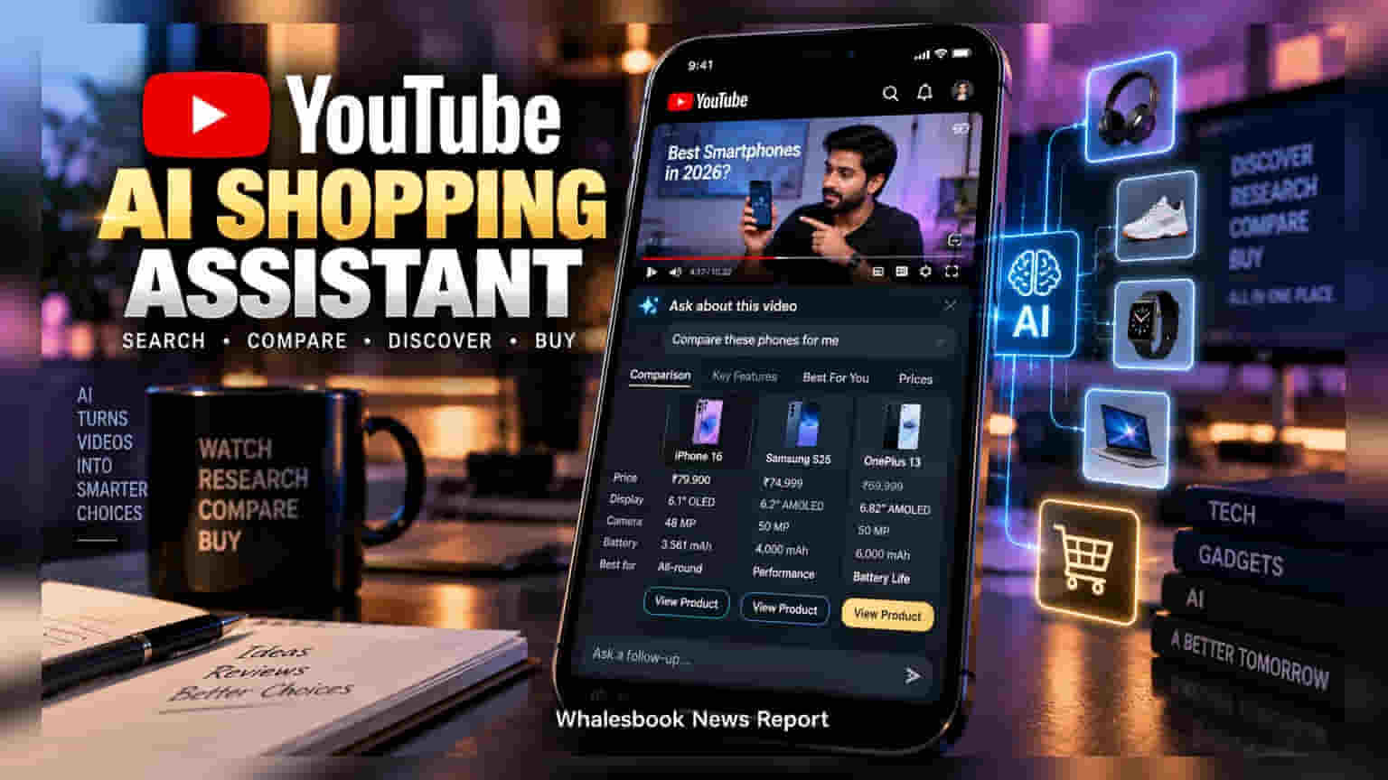 Alphabet Integrates AI Shopping in YouTube to Drive Revenue