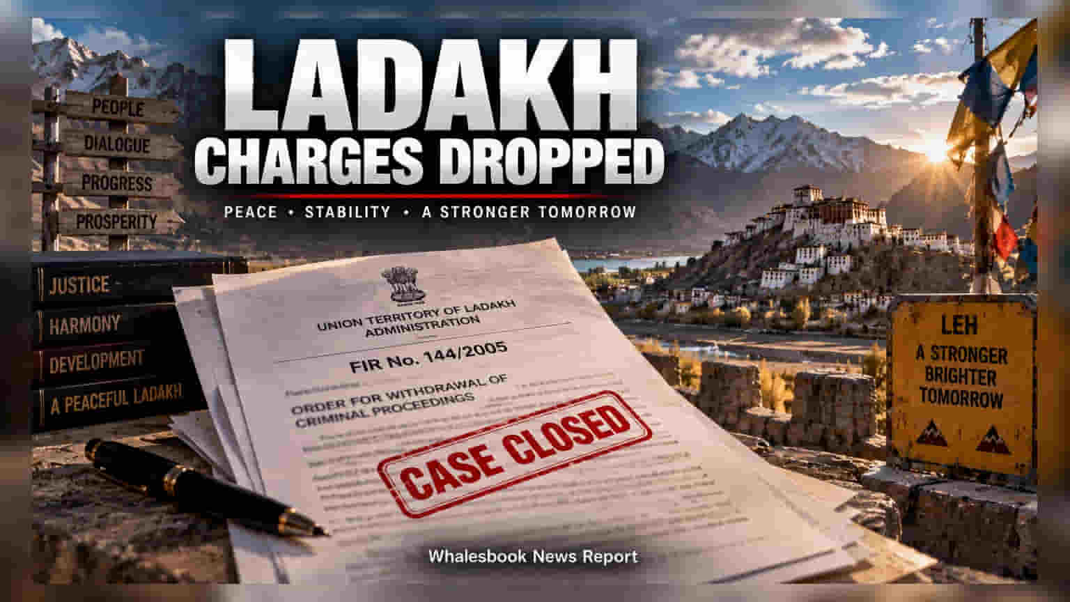 Ladakh Drops Criminal Charges After 2025 Leh Violence