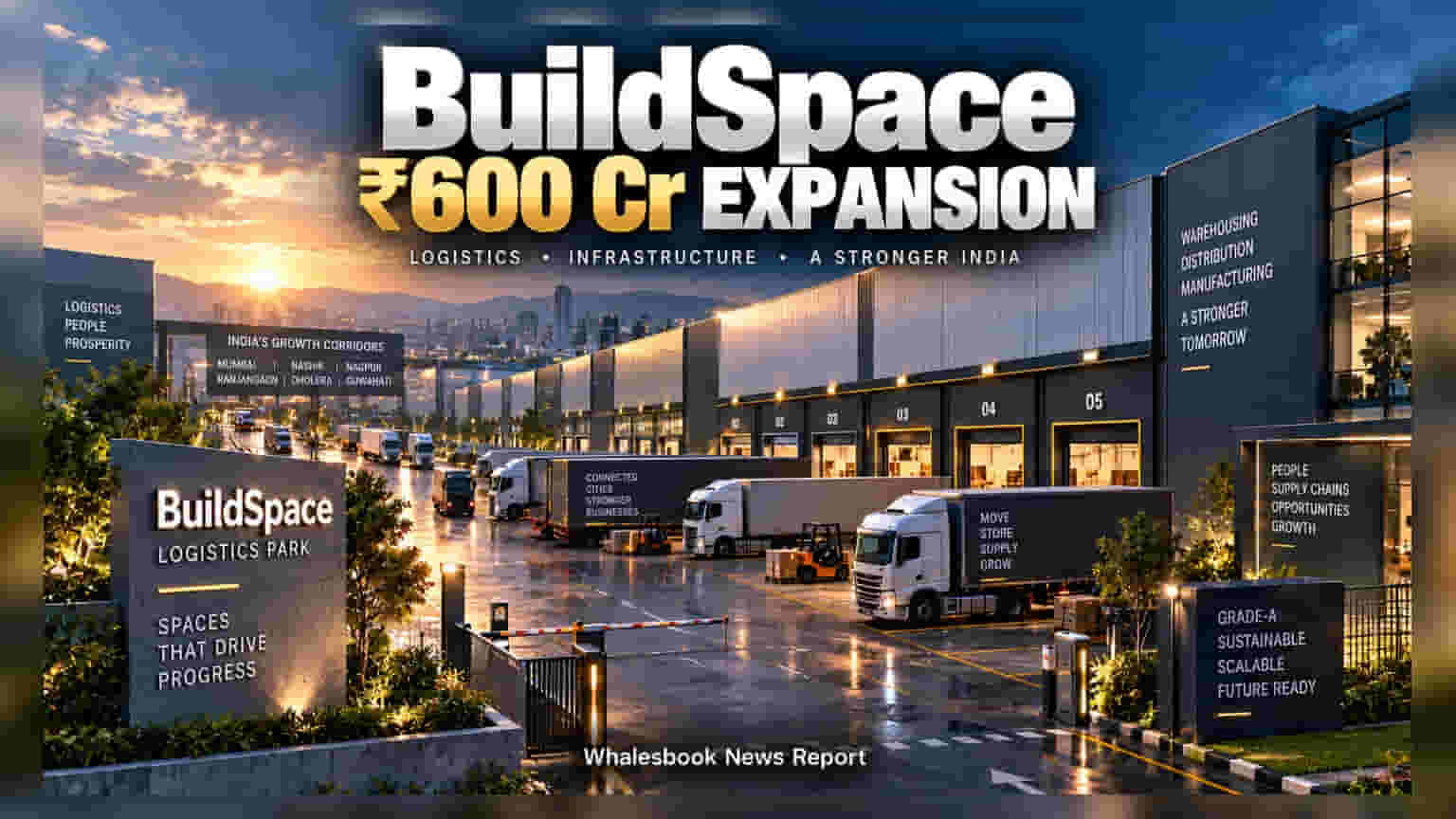 BuildSpace Unveils ₹600 Cr Logistics Infrastructure Plan