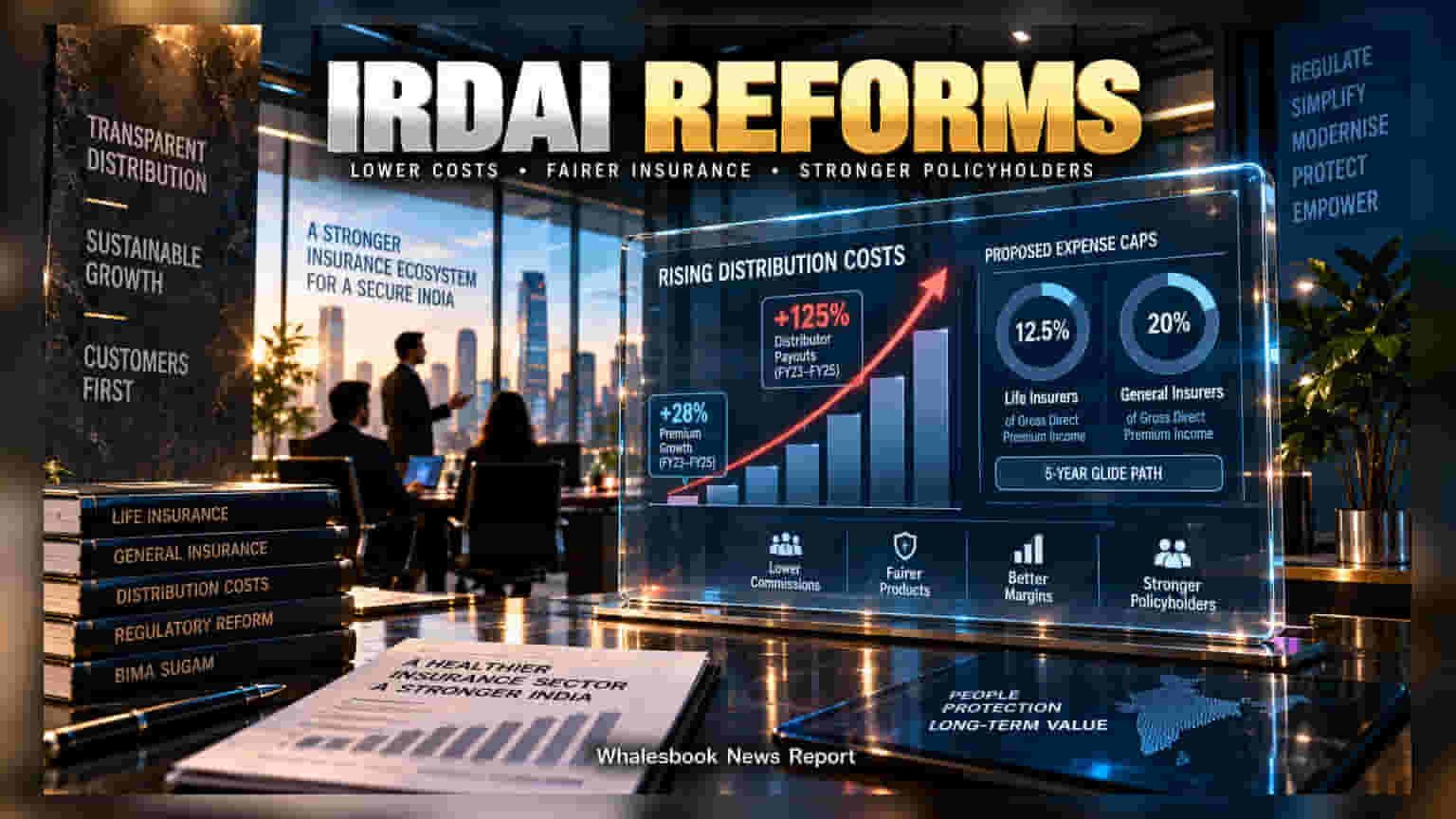 IRDAI નો મોટો નિર્ણય: ઇન્સ્યોરન્સ કંપનીઓના કમિશન પર લાગશે લગામ