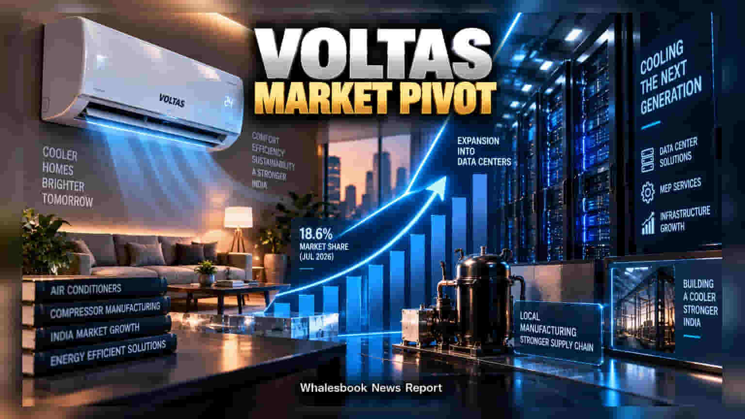 Voltas Shifts Focus to Market Share, Targets Infrastructure Growth