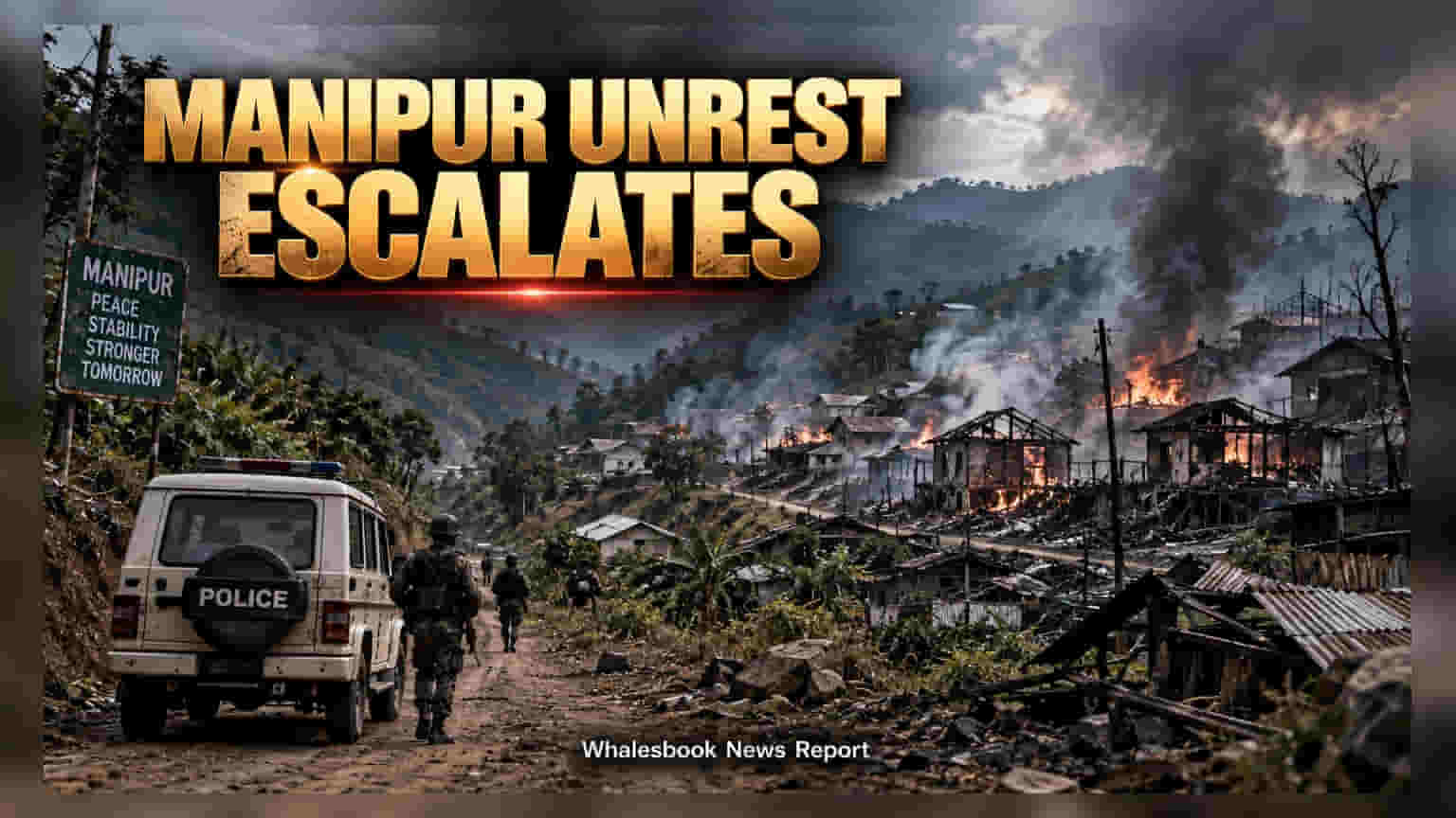 Manipur Unrest: ਹਿੰਸਾ ਦੀ ਭੇਂਟ ਚੜ੍ਹਿਆ ਇਲੈਕਟ੍ਰਿਕ ਲਾਈਨਮੈਨ, **24** ਘਰਾਂ ਨੂੰ ਲਾਈ ਅੱਗ