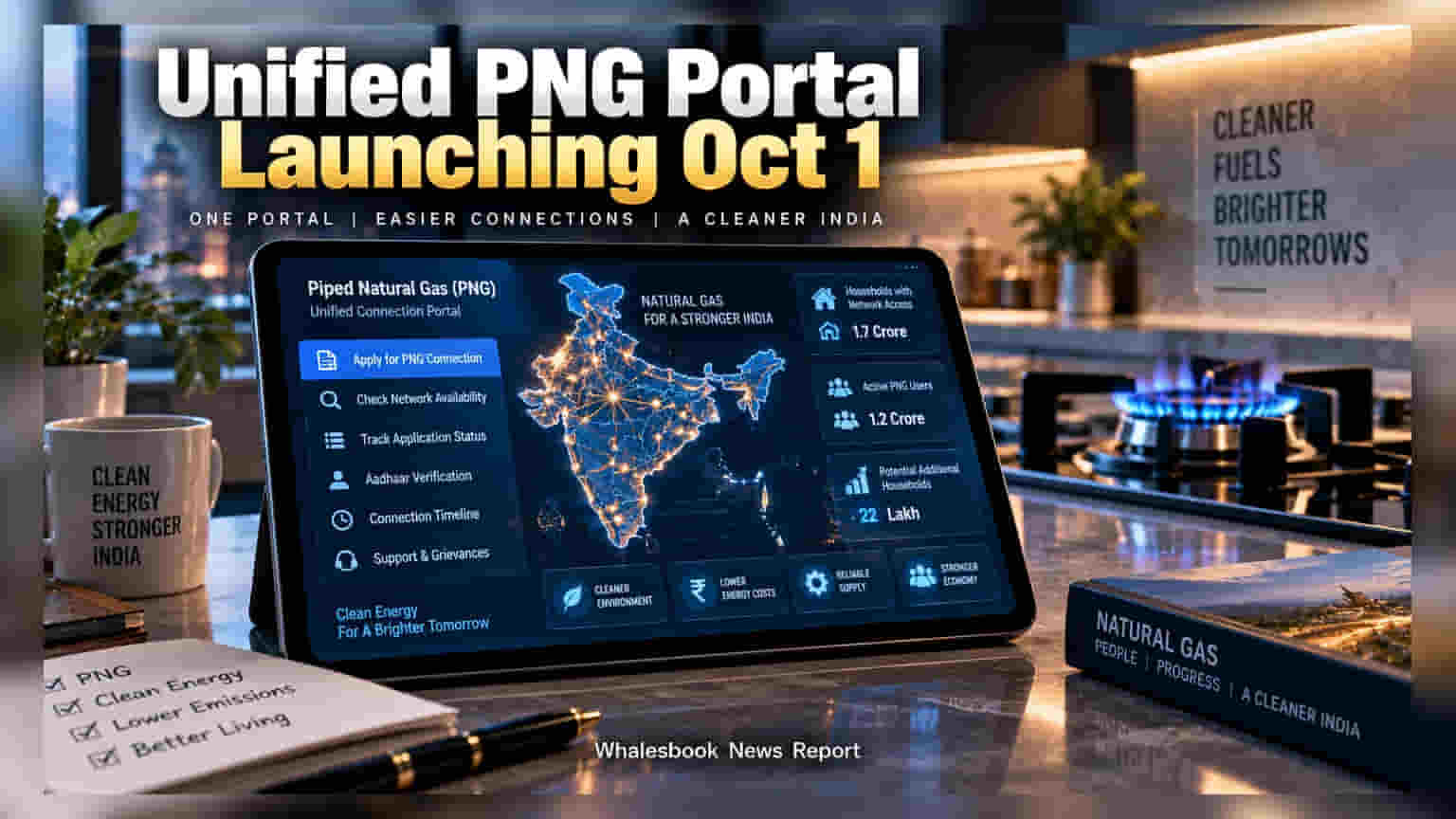 PNG Connection: 1 ઓક્ટોબરથી બદલાશે ગેસ કનેક્શન લેવાની રીત, PNGRB લાવશે નવું યુનિફાઇડ પોર્ટલ