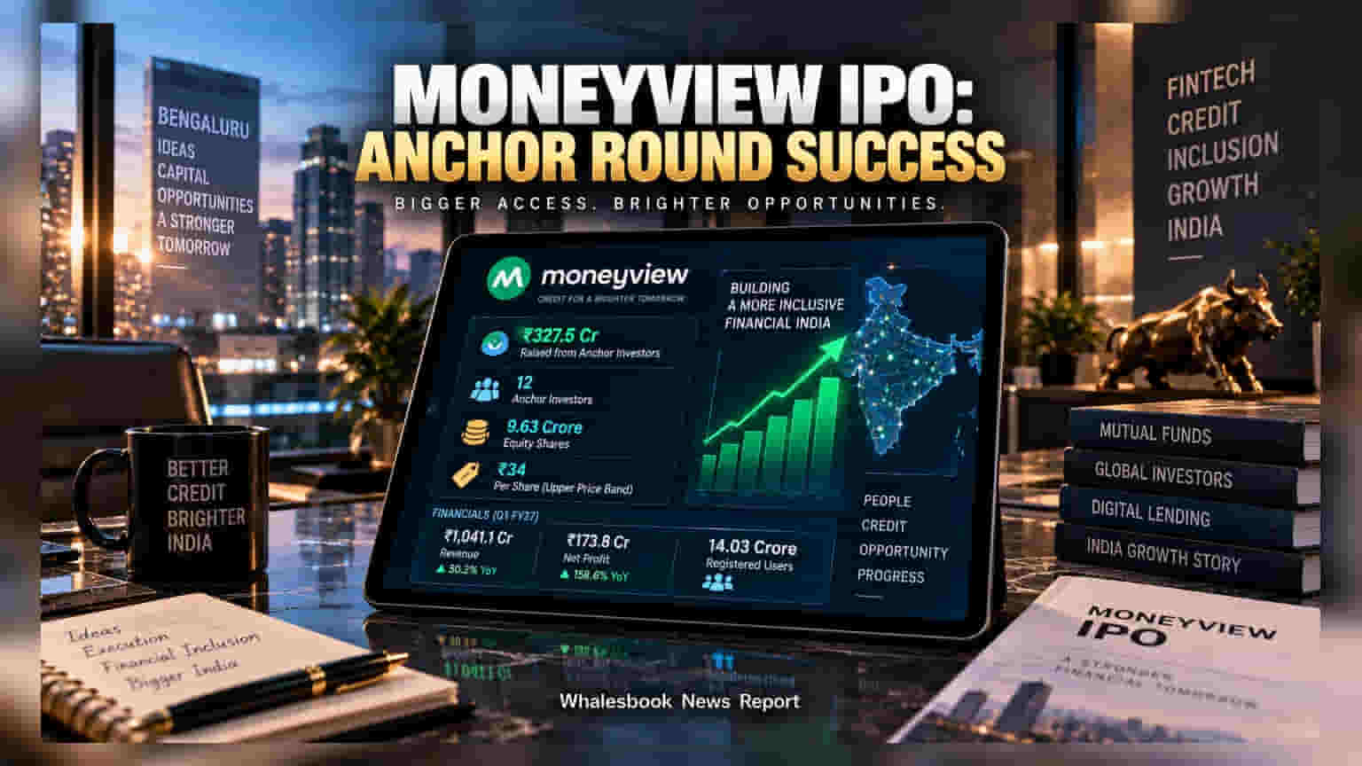 Moneyview Raises Rs 327 Cr From Anchor Investors Ahead Of IPO