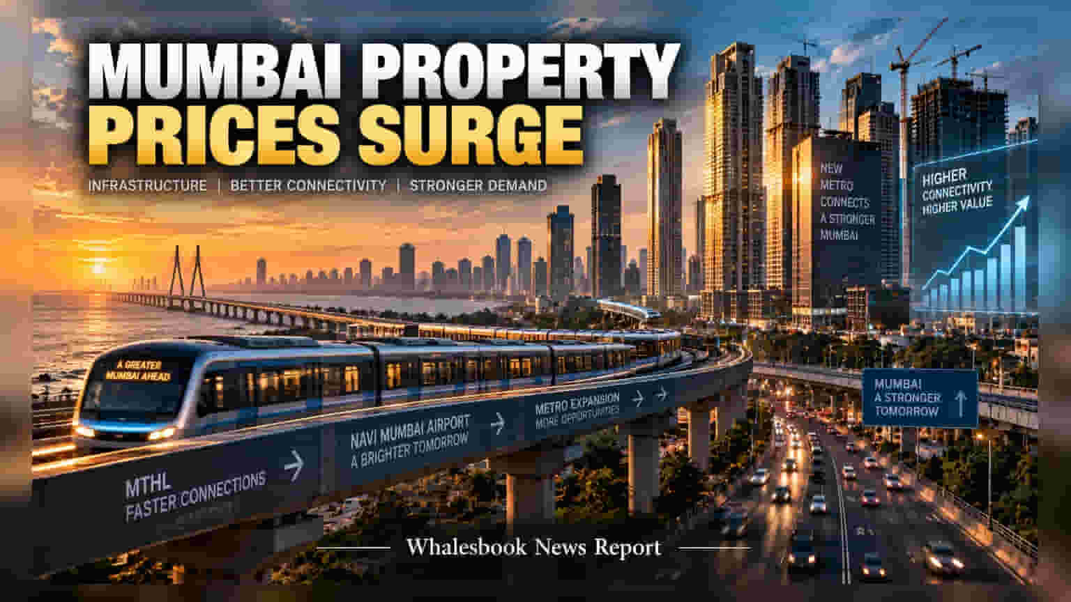 Mumbai Real Estate: உள்கட்டமைப்பு வளர்ச்சியால் மும்பை சொத்து மதிப்பு **12%** உயர்வு; முதலீட்டாளர்கள் கவனத்திற்கு!