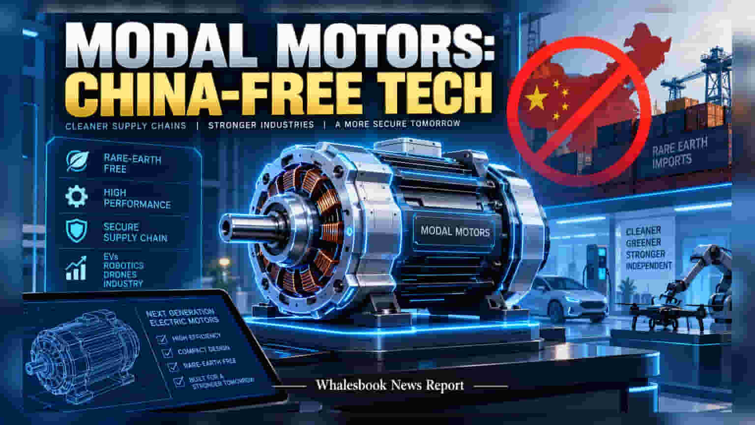 Modal Motors: அரிதான தாதுக்கள் இல்லாமலேயே இயங்கும் எலக்ட்ரிக் மோட்டார் - ஒரு புதிய புரட்சி!