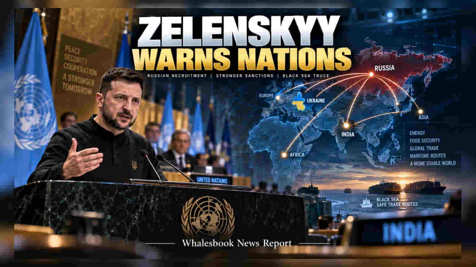 રશિયન આર્મીમાં ભારતીયોની ભરતી પર Zelenskyy નો મોટો દાવો, Black Sea મુદ્દે ભારત માટે શું છે જોખમ?