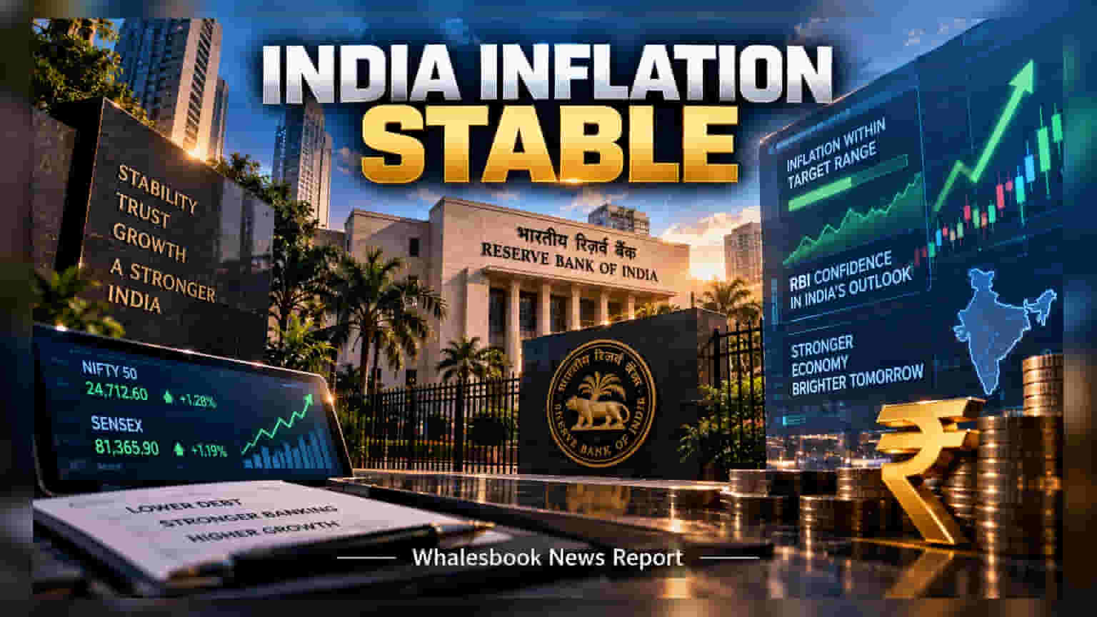 RBI ka bada statement: India mein Inflation control mein hai, fiscal discipline ne bachaya!