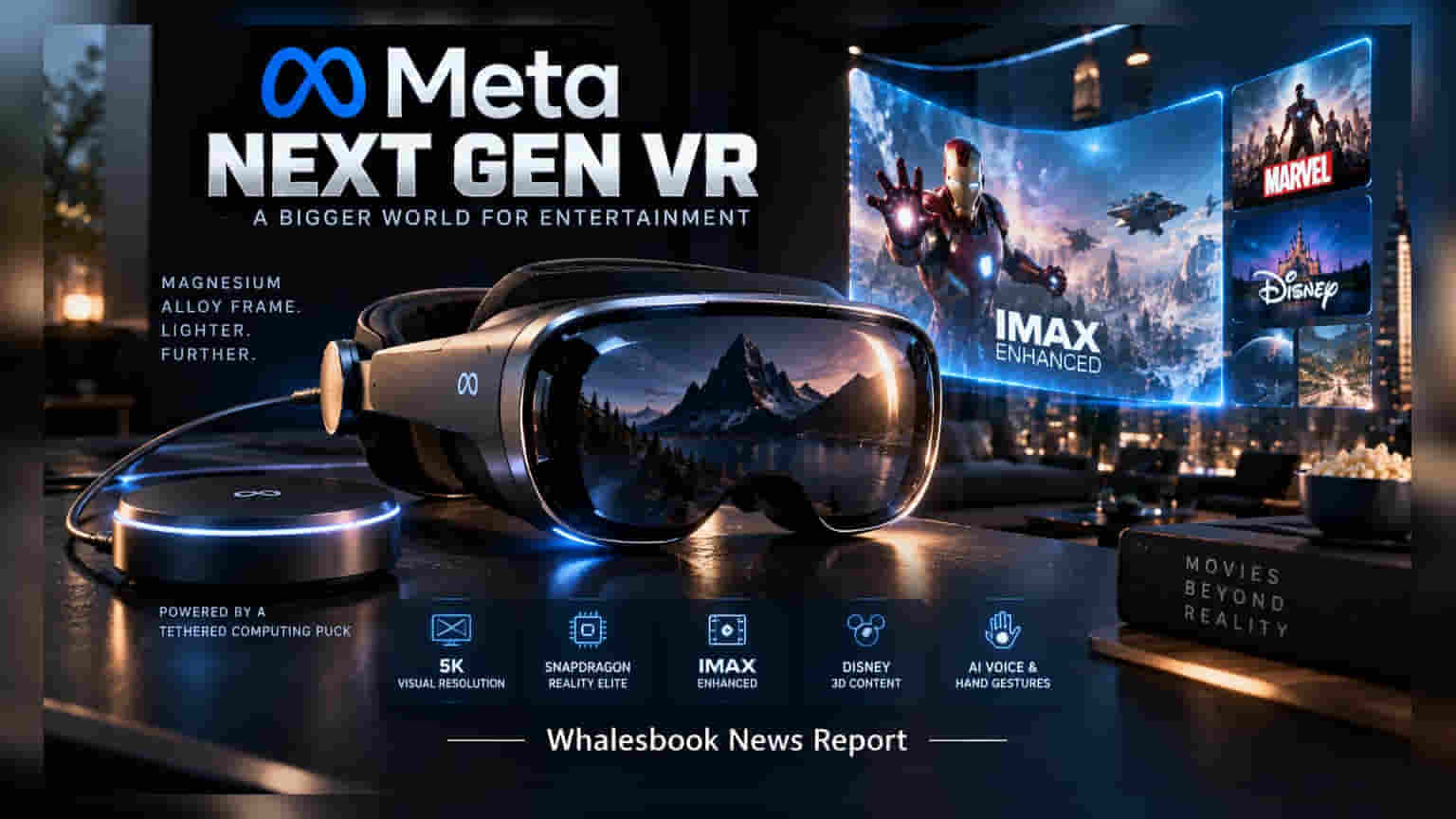 Meta VR Glasses: કંપનીના નવા પ્રીમિયમ VR ગ્લાસની એન્ટ્રી, IMAX ટેક સાથે કિંમત **$1,299**