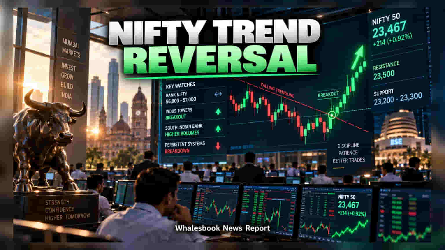 Nifty Eyes 23,500 Hurdle as Technical Patterns Shift