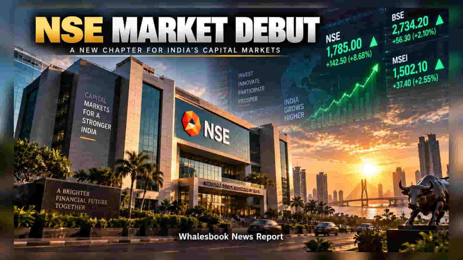 NSE Lists on BSE and MSEI at Rs 4.42 Lakh Crore Valuation