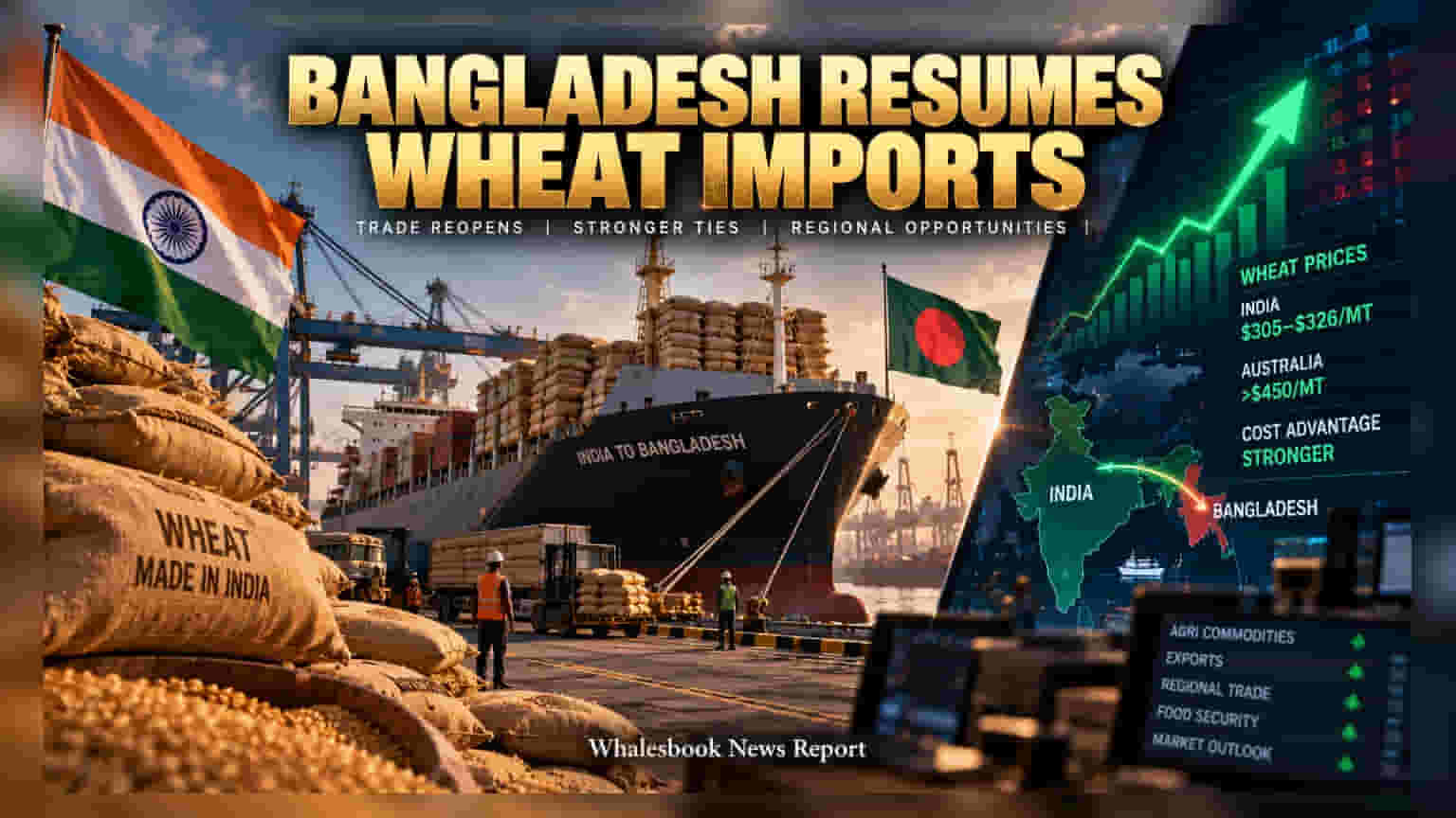 Wheat Exports: બાંગ્લાદેશ માટે ભારતીય ઘઉંની નિકાસ શરૂ, જાણો રોકાણકારો માટે શું છે આ મોટી તક