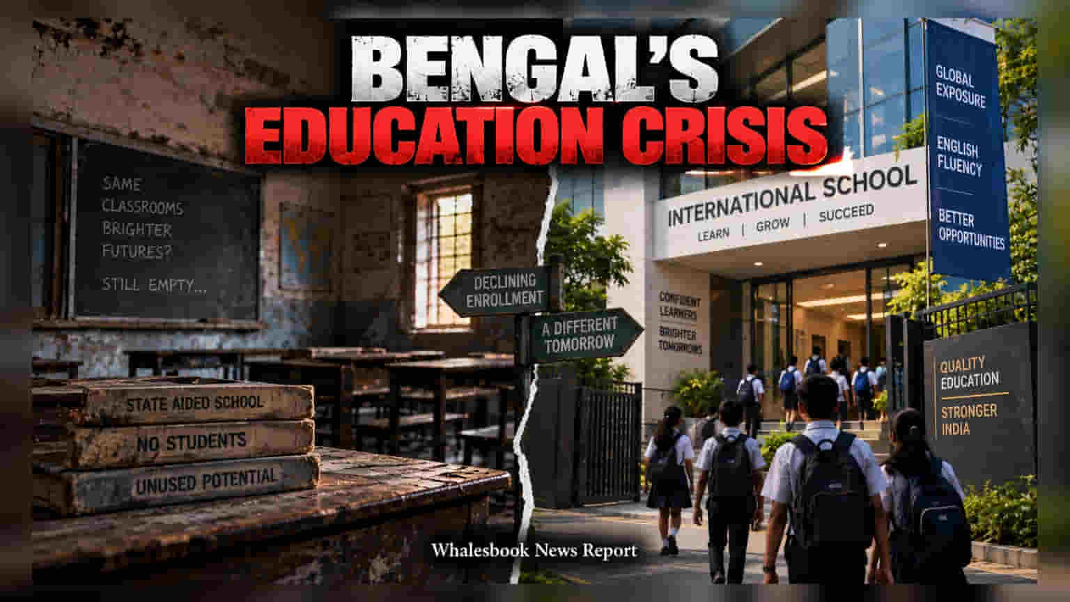 West Bengal to Repurpose 933 Schools Amid Enrollment Drop